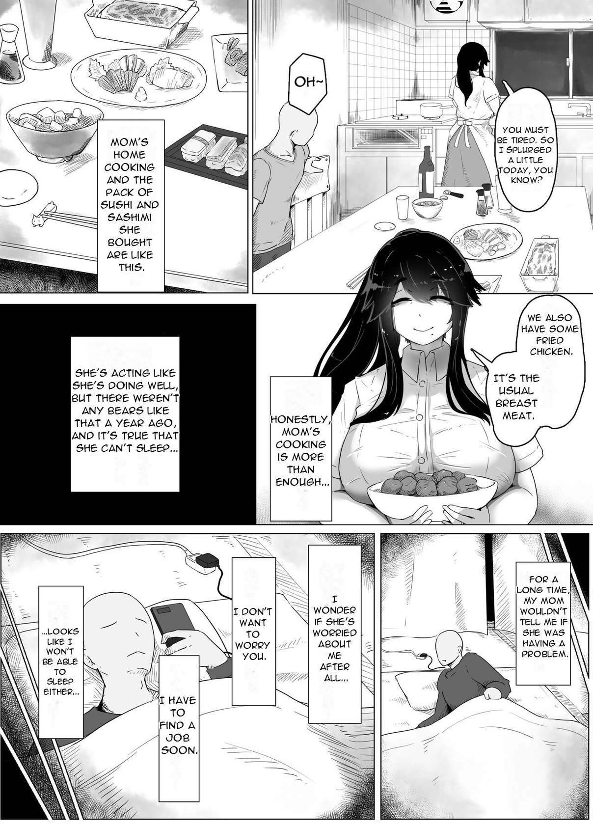 [moya] Oyasumi, Okaa-san I - Good Night, Mom I [English][DarklordMTLs]