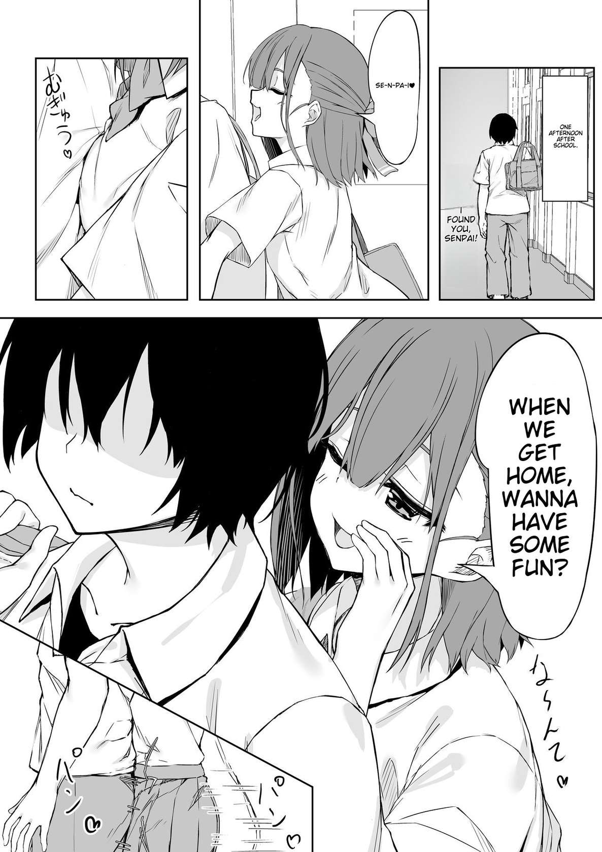 [Rokuchounome (Olive)] Lovey-dovey Sex with Kouhai-Chan!! [English] [MTL]