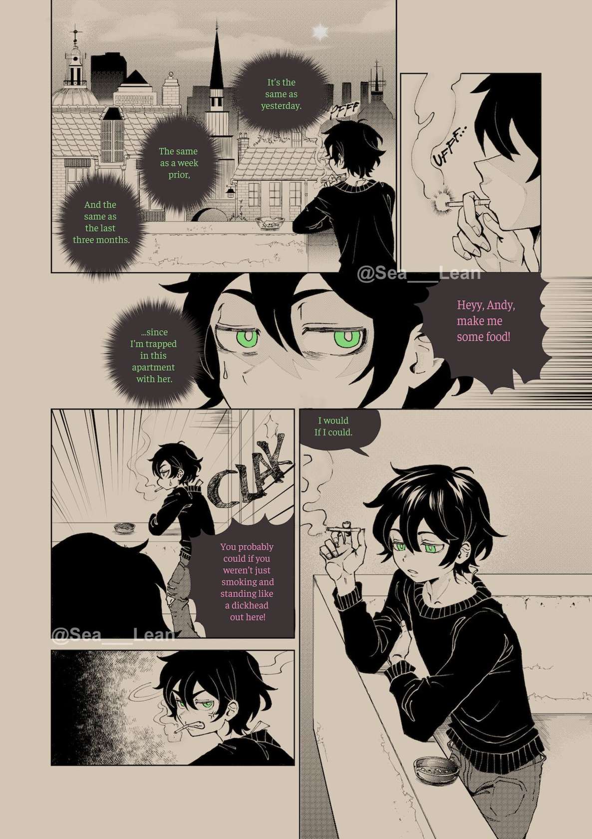 [Sea___Lean] Eyes and Roots (The Coffin of Andy and Leyley) (English) (Ongoing)