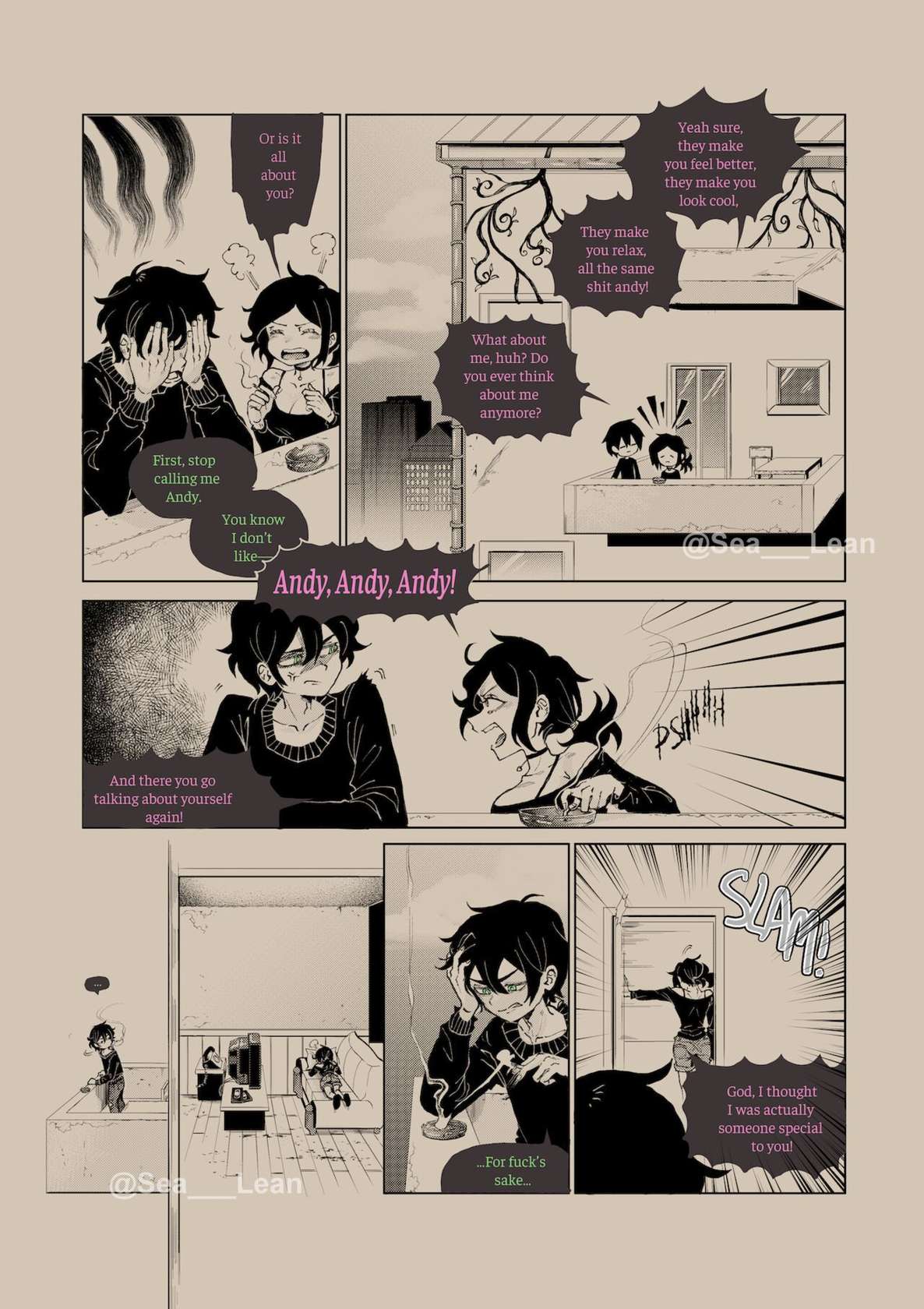 [Sea___Lean] Eyes and Roots (The Coffin of Andy and Leyley) (English) (Ongoing)