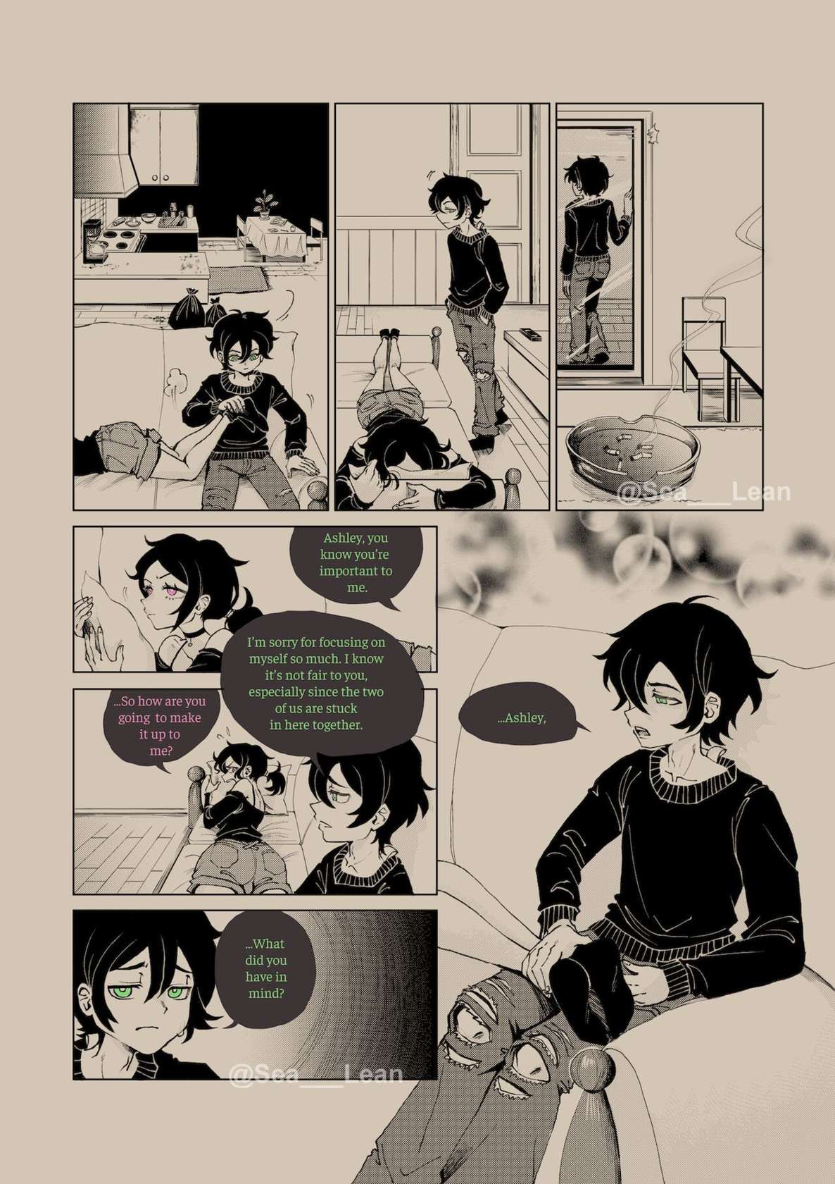 [Sea___Lean] Eyes and Roots (The Coffin of Andy and Leyley) (English) (Ongoing)