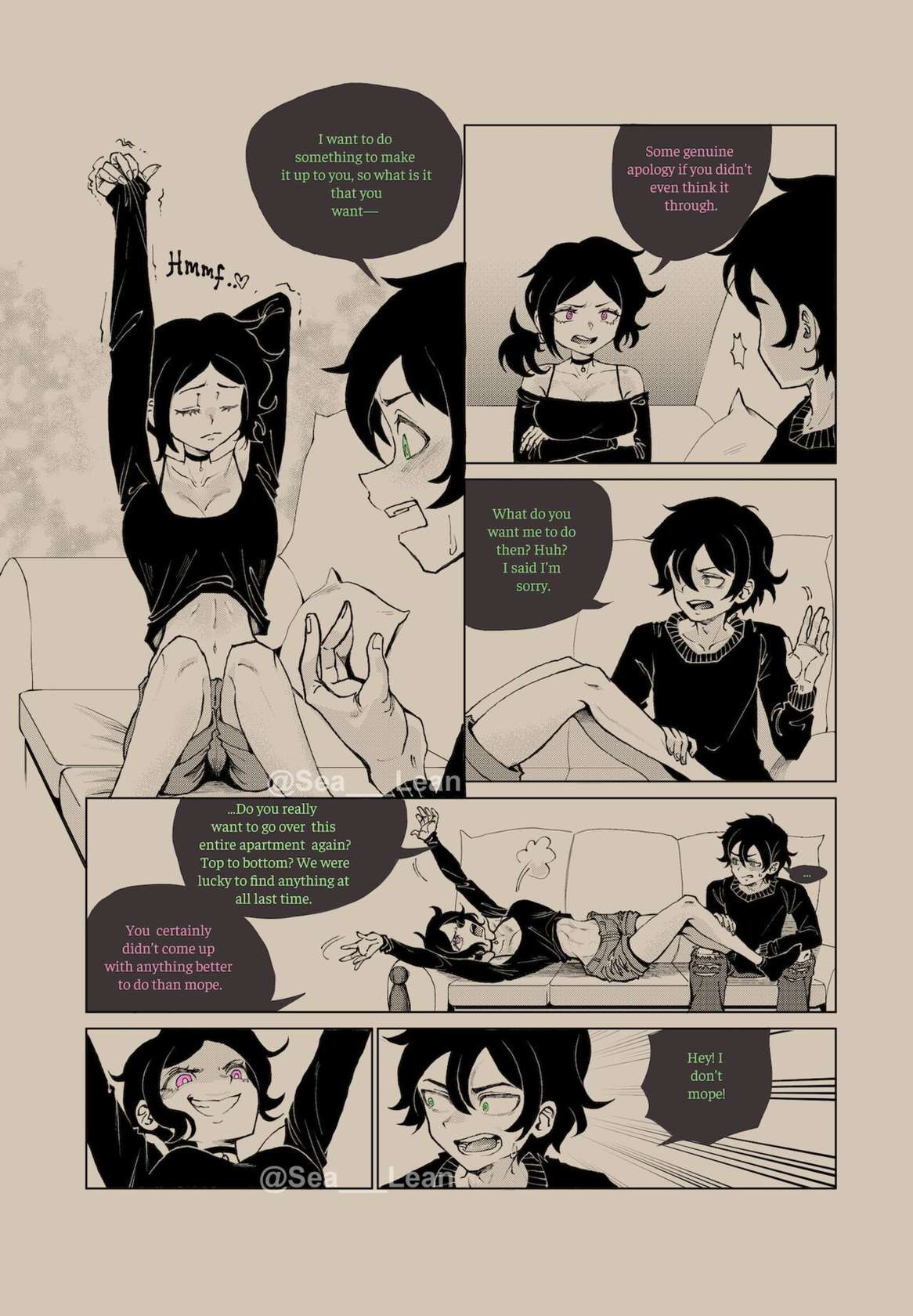 [Sea___Lean] Eyes and Roots (The Coffin of Andy and Leyley) (English) (Ongoing)