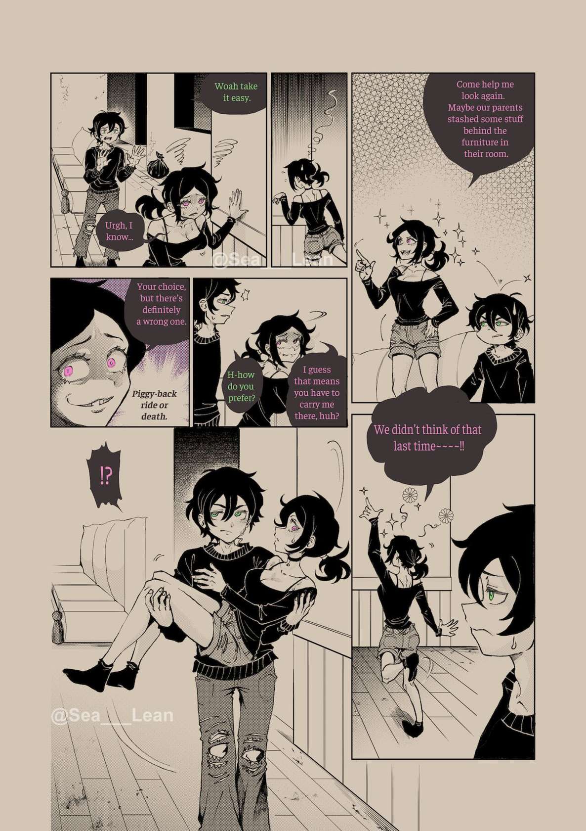 [Sea___Lean] Eyes and Roots (The Coffin of Andy and Leyley) (English) (Ongoing)