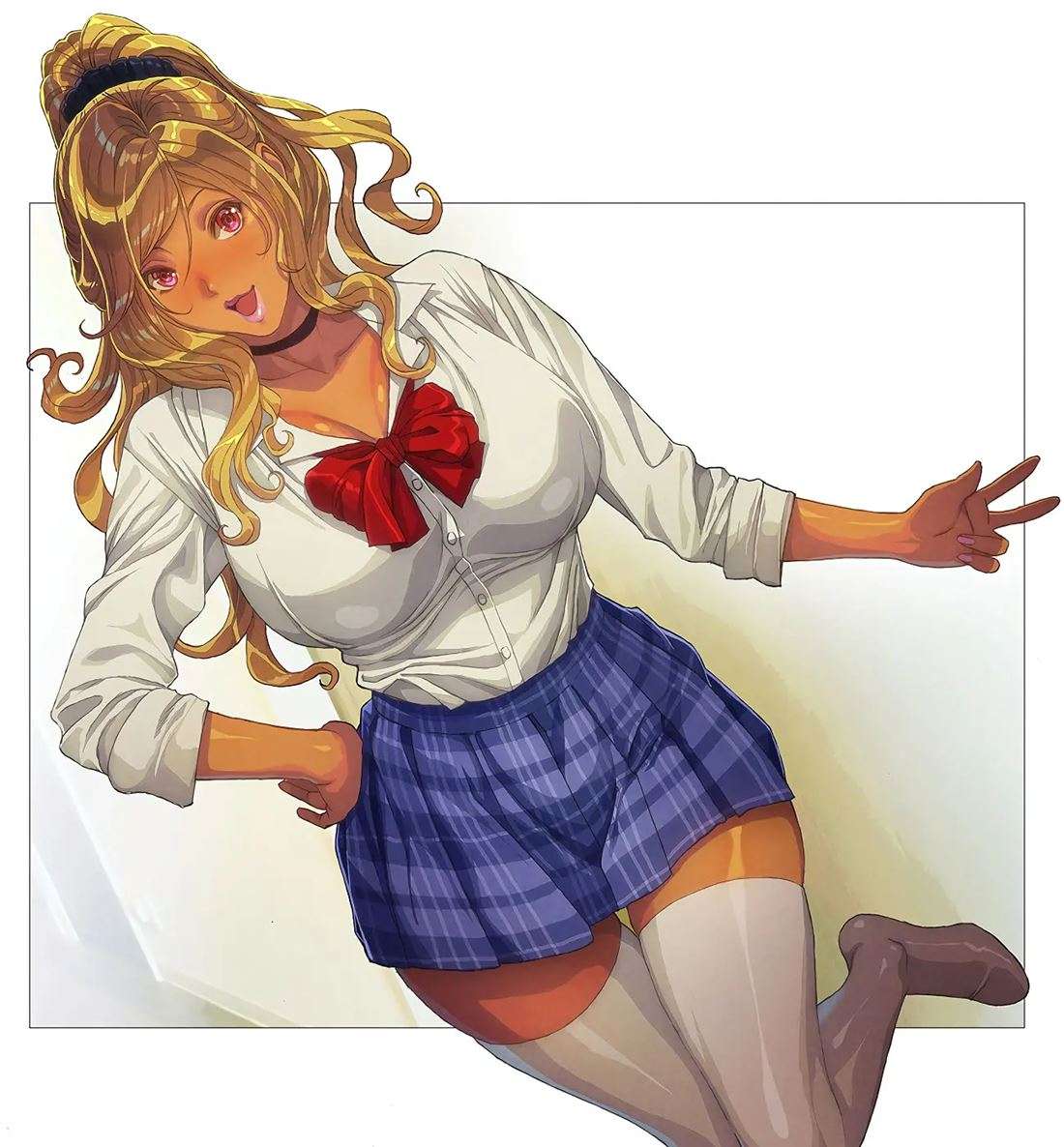 A Gyaru Mom Showed Up At My House!! 2