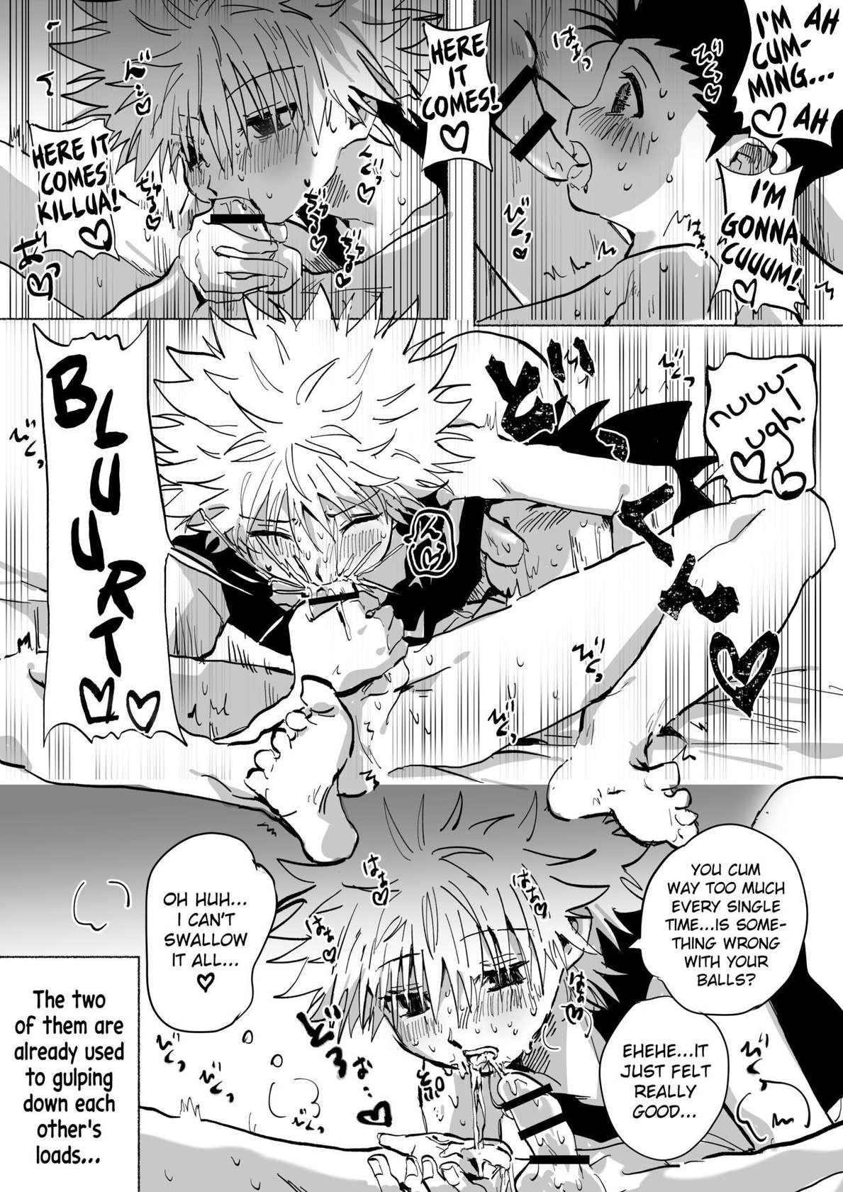 [Kouonntashitsu (Pi)] GonKil 69 Manga (Hunter x Hunter) [English] {Chin² + korafu}