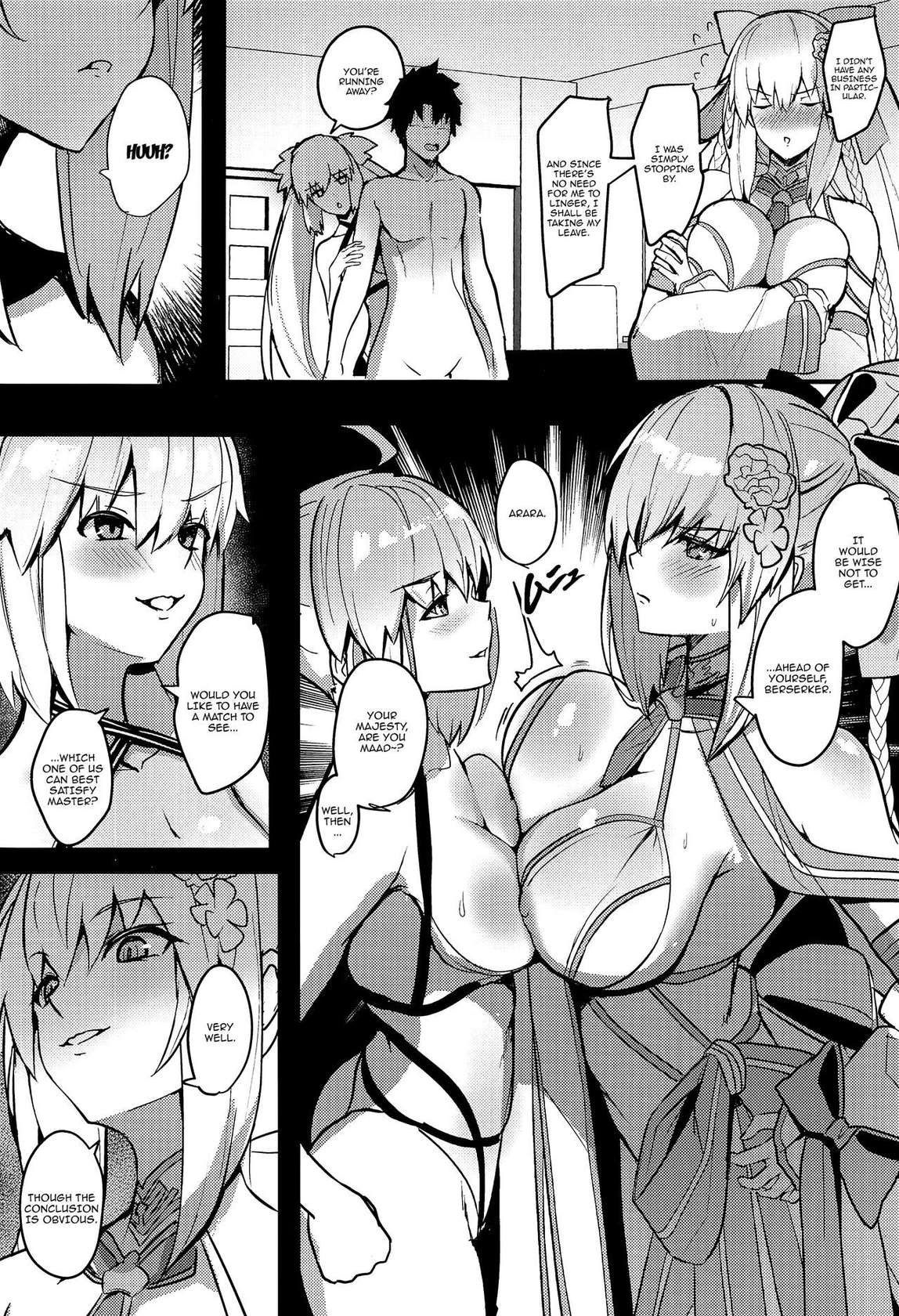 (C103) [Yurutto Pocket (Untue)] Suihi-sama no Junan | The Swimsuit Princess' Ordeals (Fate/Grand Order) [English] {Doujins.com}