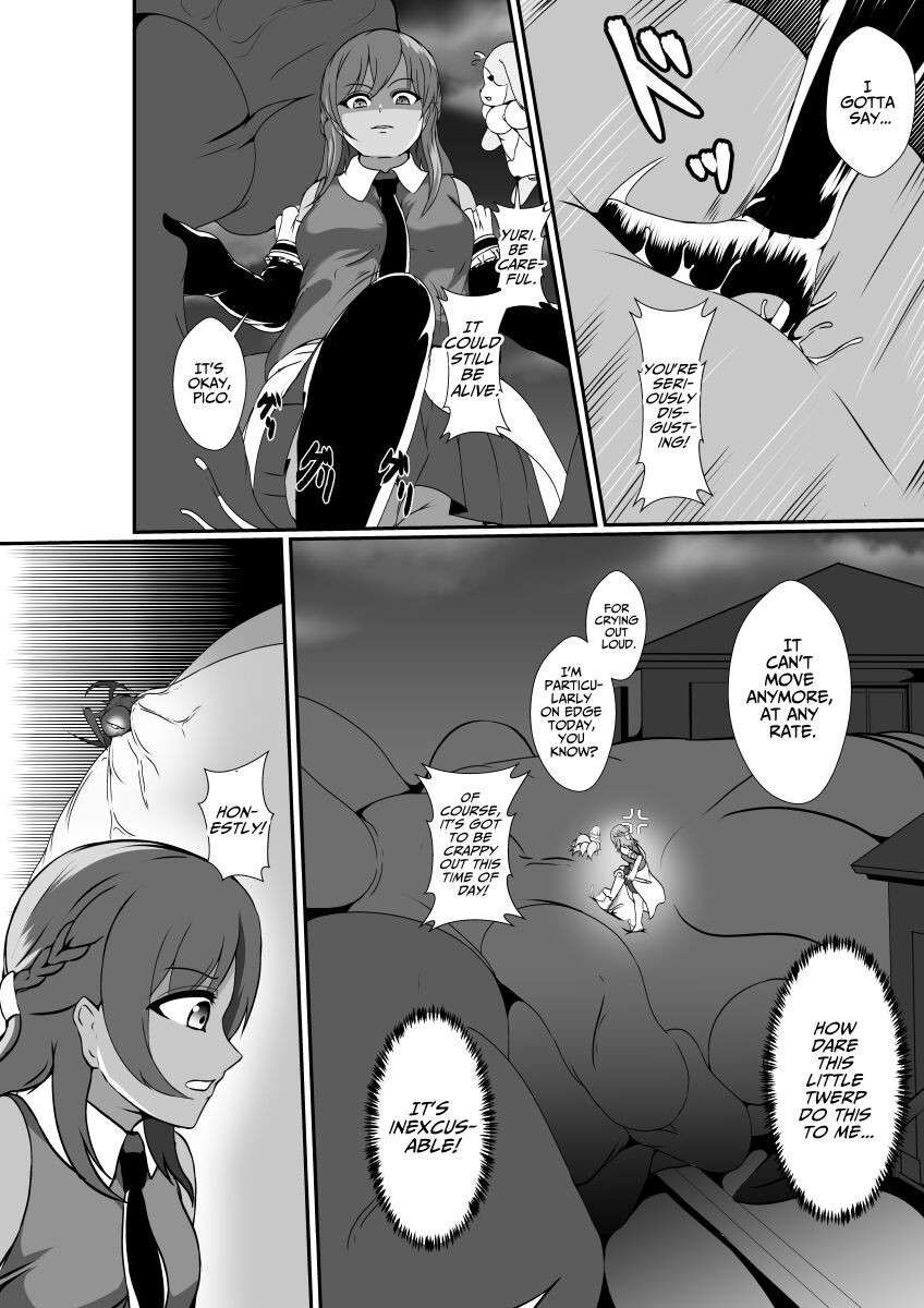 [Hyoui no Jikan] Futanari Injuu ni Kisei Sareta Mahou Shoujo | The Magical Girl Parasitized by a Futanari Sex Beast [English] [WonderTrade]