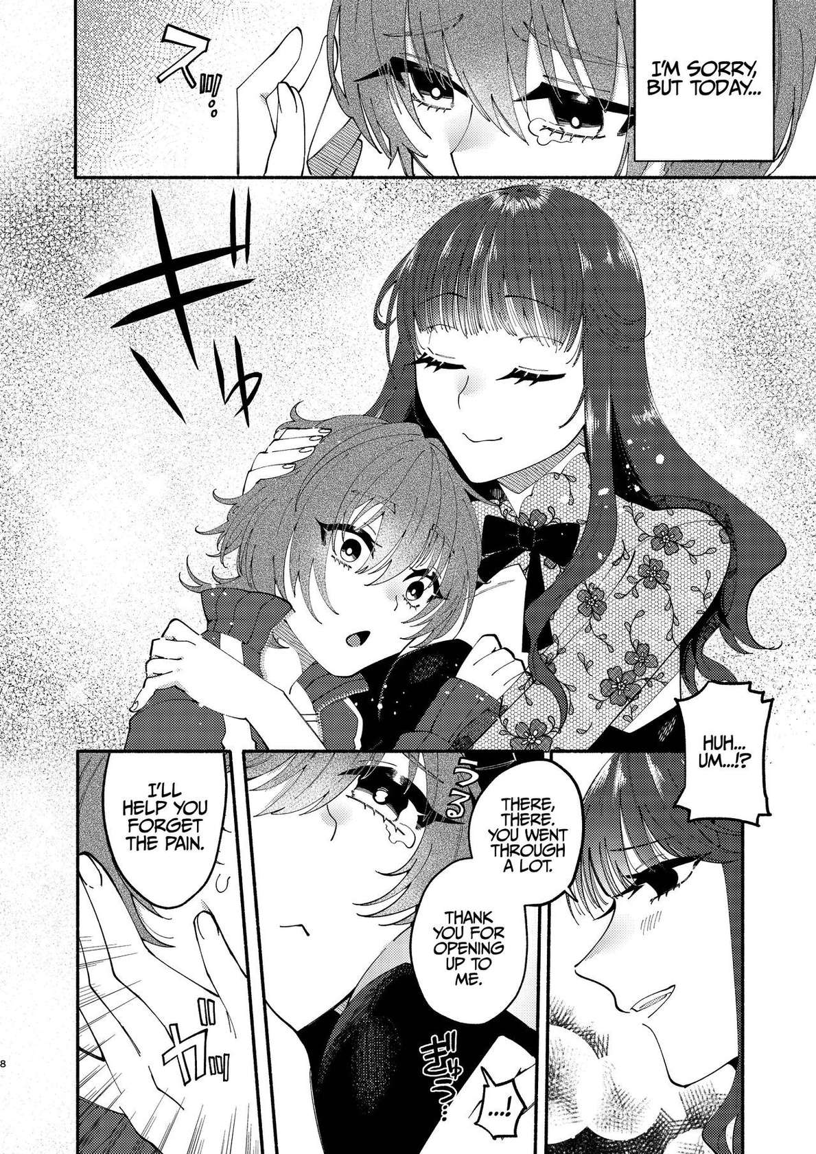 [Hidarimigi (Nitouhen)] A Futanari Gets Picked-Up, Deep-kissed, & Fucked Into Marriage By An Older Lady [English] [Iulius]