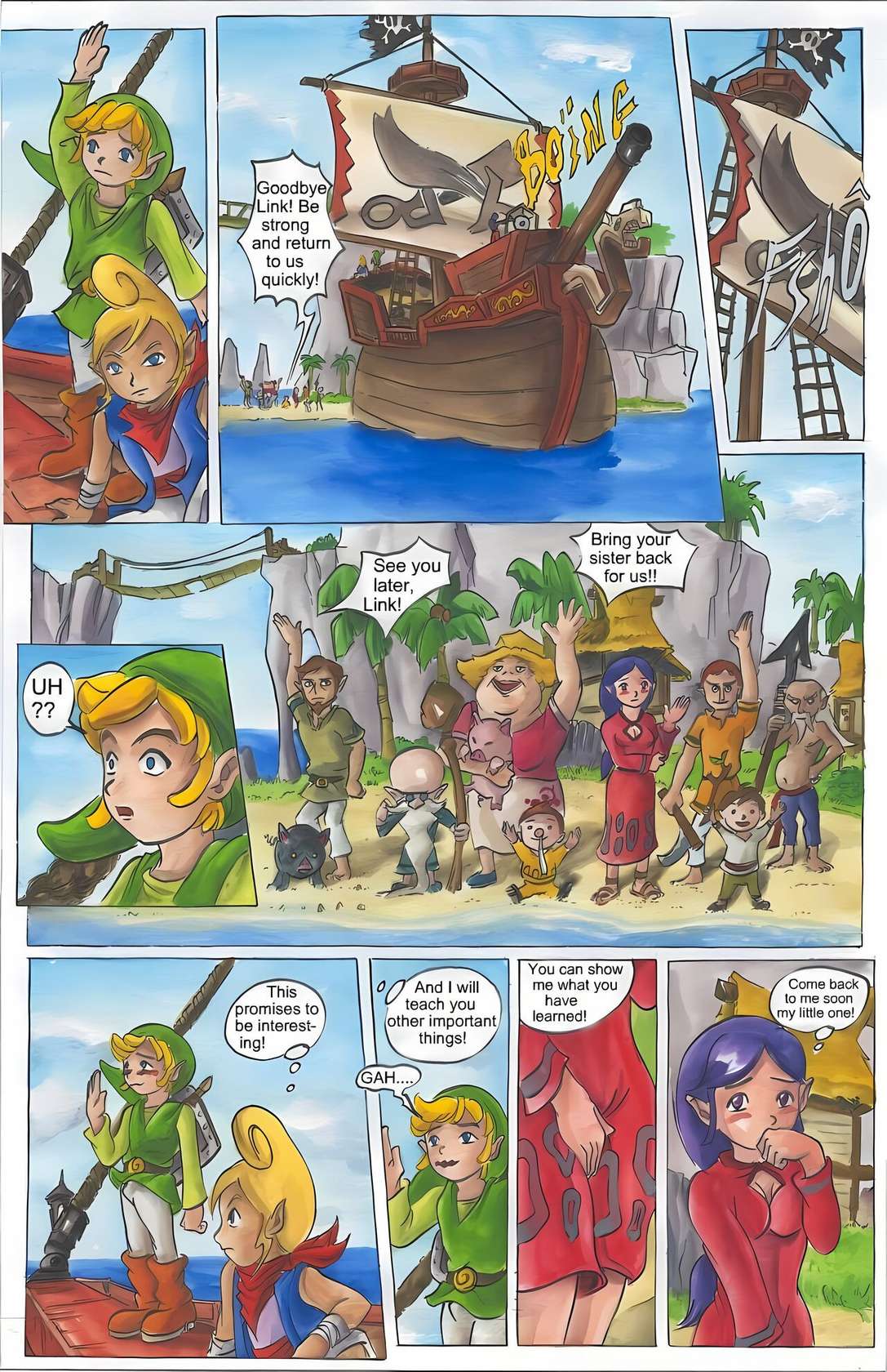 [Passage] The Wink Waker (The Legend of Zelda) [English]upscale