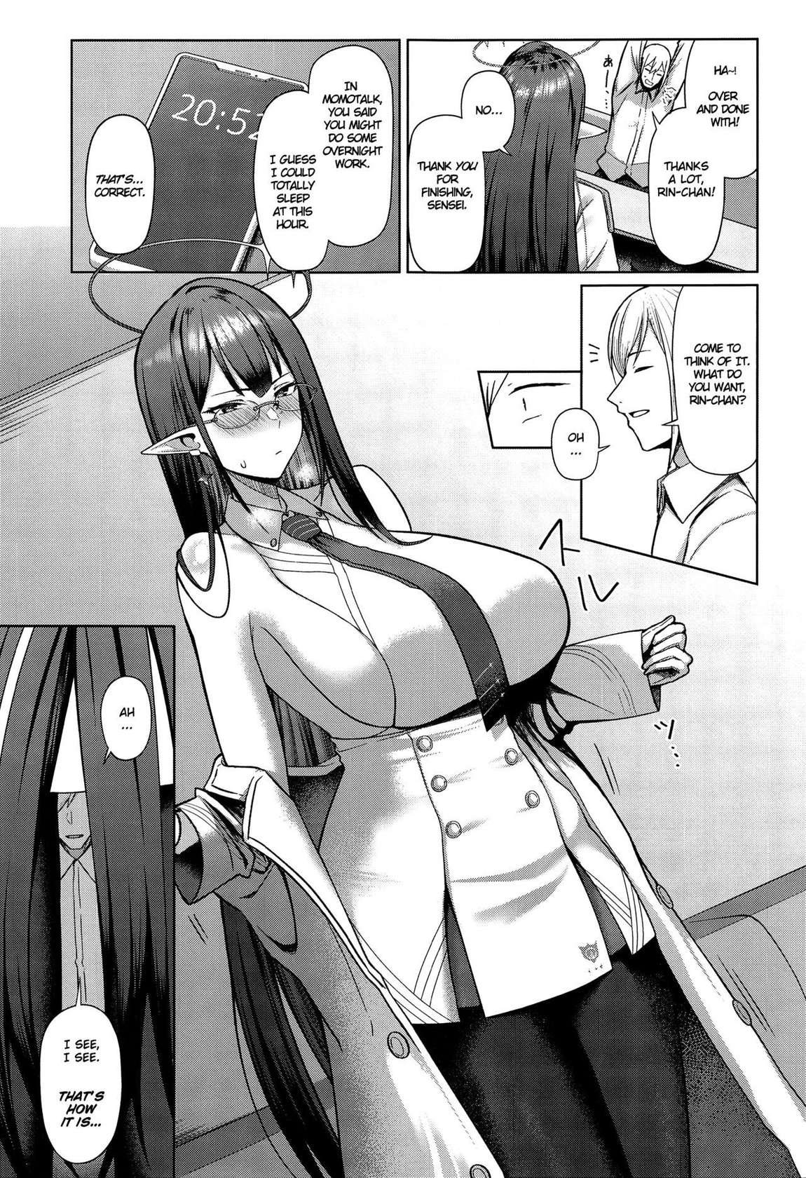 (C102) [Hozuriya (Housubaru)] Personal Services Of The Administration Officer 2 (Blue Archive) [Cunny&Cumming Scans] [Digital] [English]