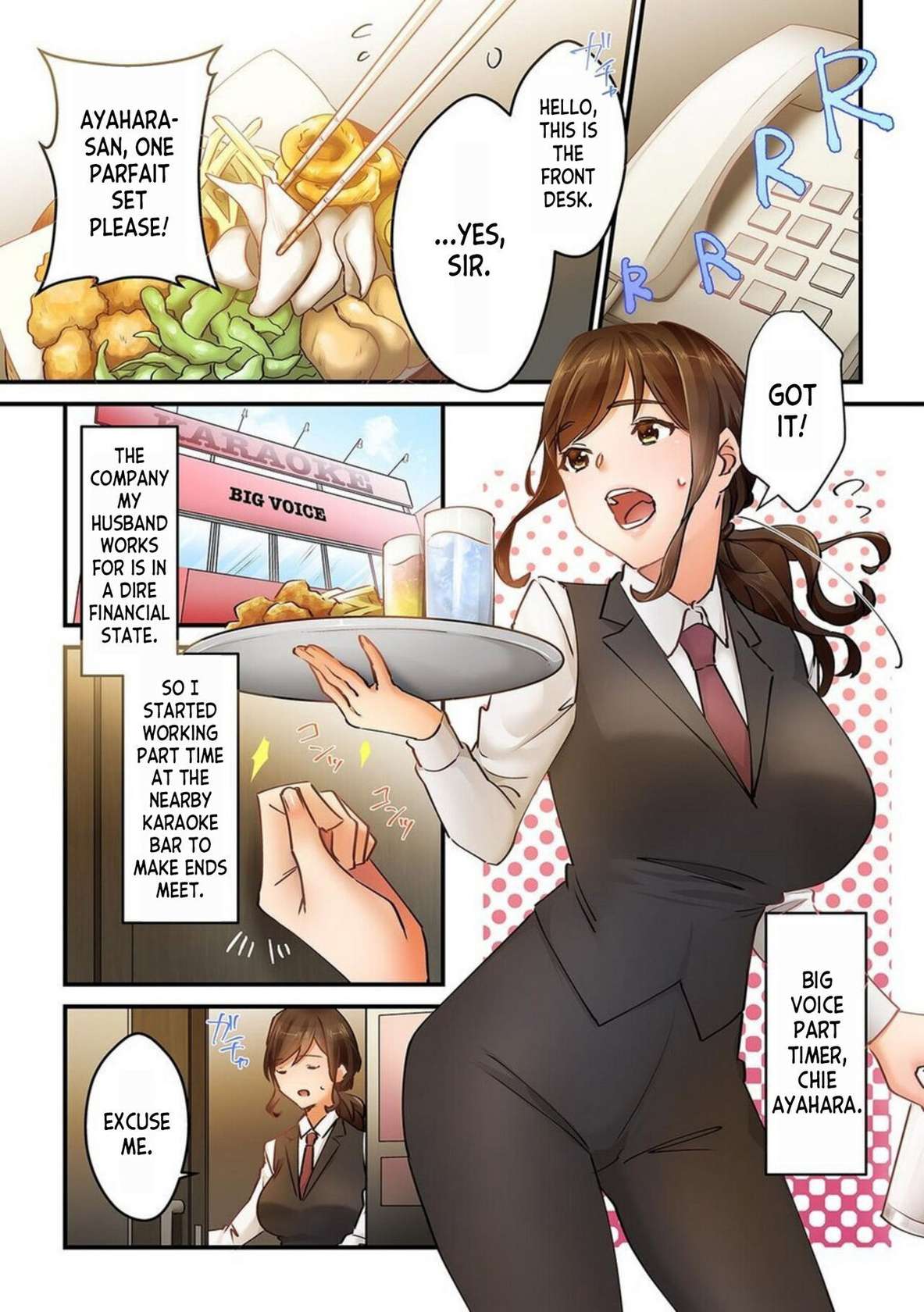 [Natsuki Hajime] Kyō wa Kaeri ga Osoku Narimasu... Tsuma ga Pātosaki no Yari Rei n Daigakusei ni Ochita Riyū 1 | Why my Wife Fell in Love with the Playboy College Student She Works Part-time with 1 [English] [desudesu]