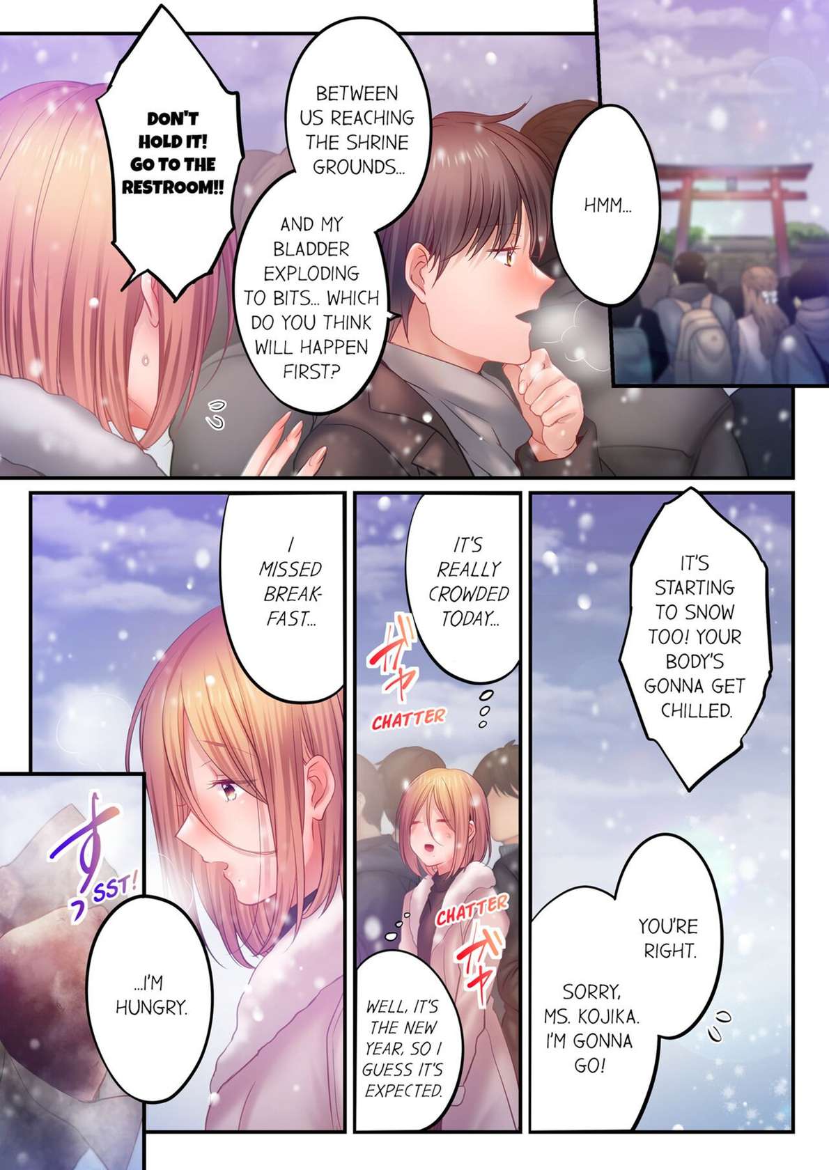 [FFC] I Can't Resist His Massage! Cheating in Front of My Husband's Eyes Vol. 15 [English] [Decensored]