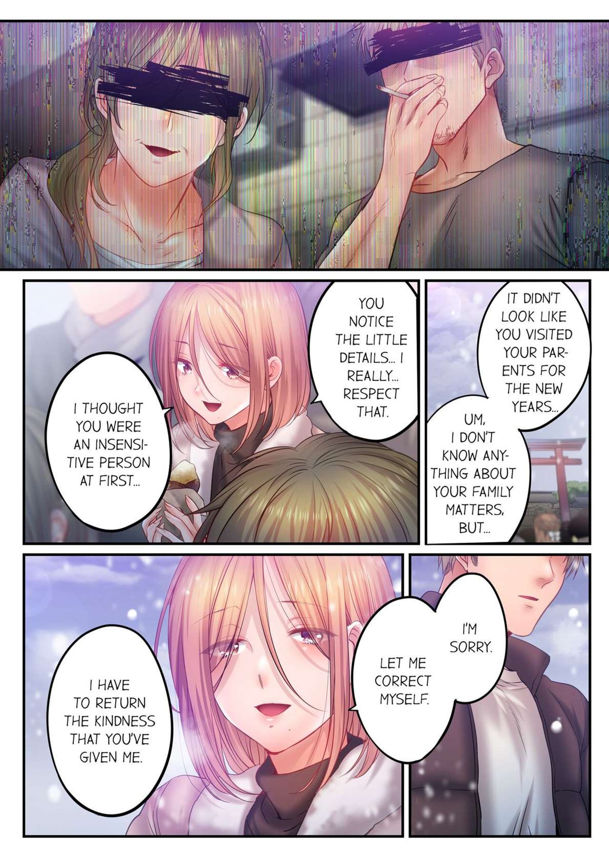 [FFC] I Can't Resist His Massage! Cheating in Front of My Husband's Eyes Vol. 15 [English] [Decensored]