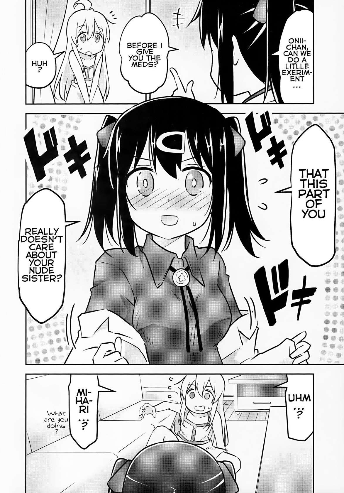 (COMIC1☆24) [Speed of Sound (brave)] Imouto no Hadaka ni wa Kyoumi Naitte Itta yo ne? | You Said you aren't interested in your Naked Sisters Body? (Onii-chan wa Oshimai!) [English]