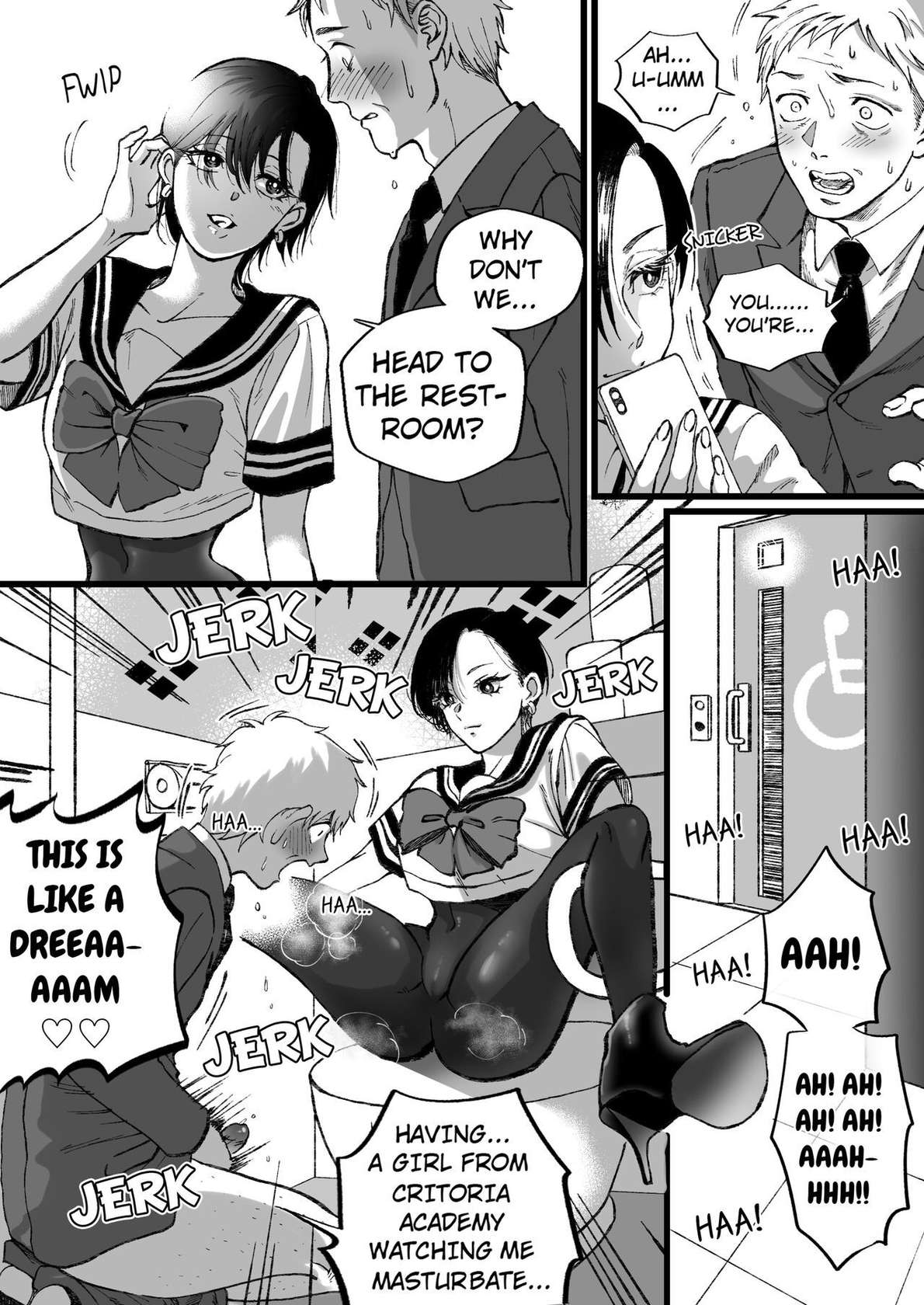 [Mr. Hokke (Mugicya World)] Financial Slavery to a Girl in a Sailor Uniform and Swimsuit