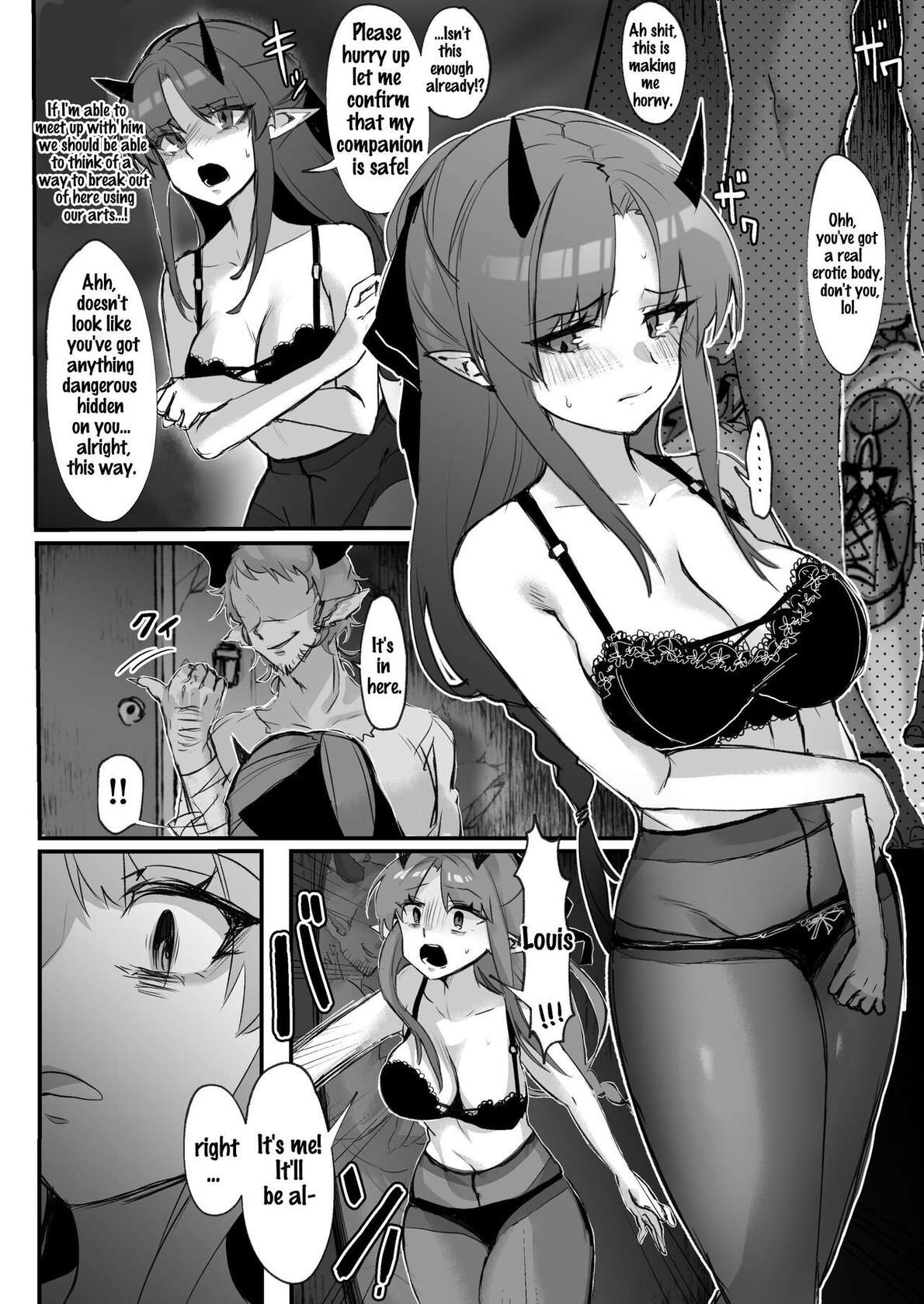 [Kagura] A Hopeless Hibiscus Rape Manga (Arknights) [English]