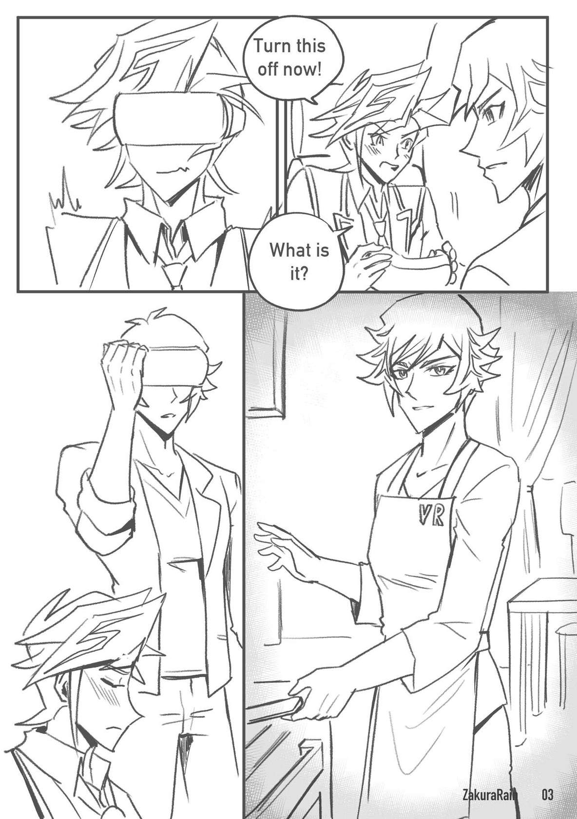 [ZakuraRain] VR Boyfriend (Yu-Gi-Oh! VRAINS) [Digital] [English]