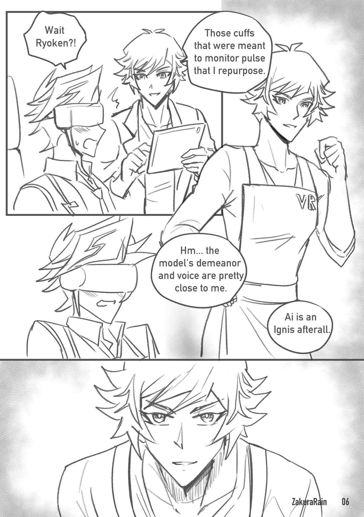 [ZakuraRain] VR Boyfriend (Yu-Gi-Oh! VRAINS) [Digital] [English]