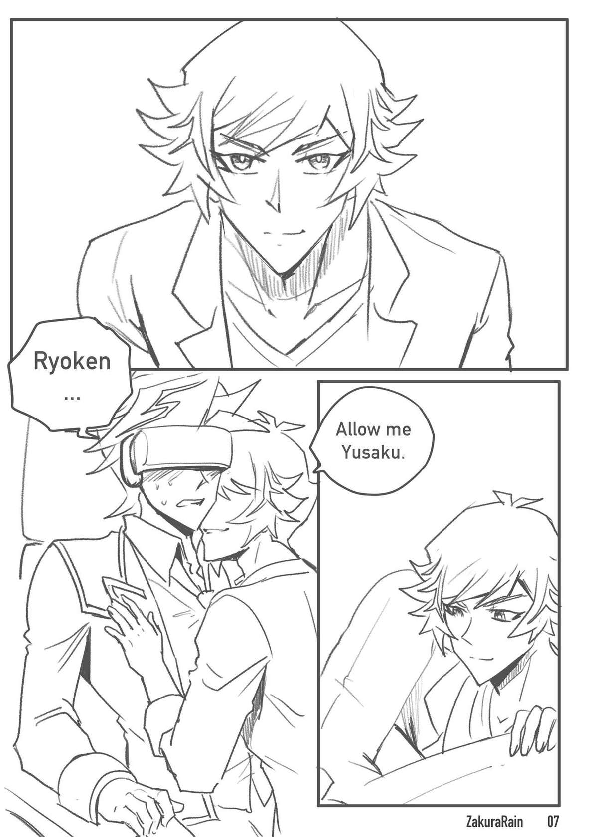 [ZakuraRain] VR Boyfriend (Yu-Gi-Oh! VRAINS) [Digital] [English]