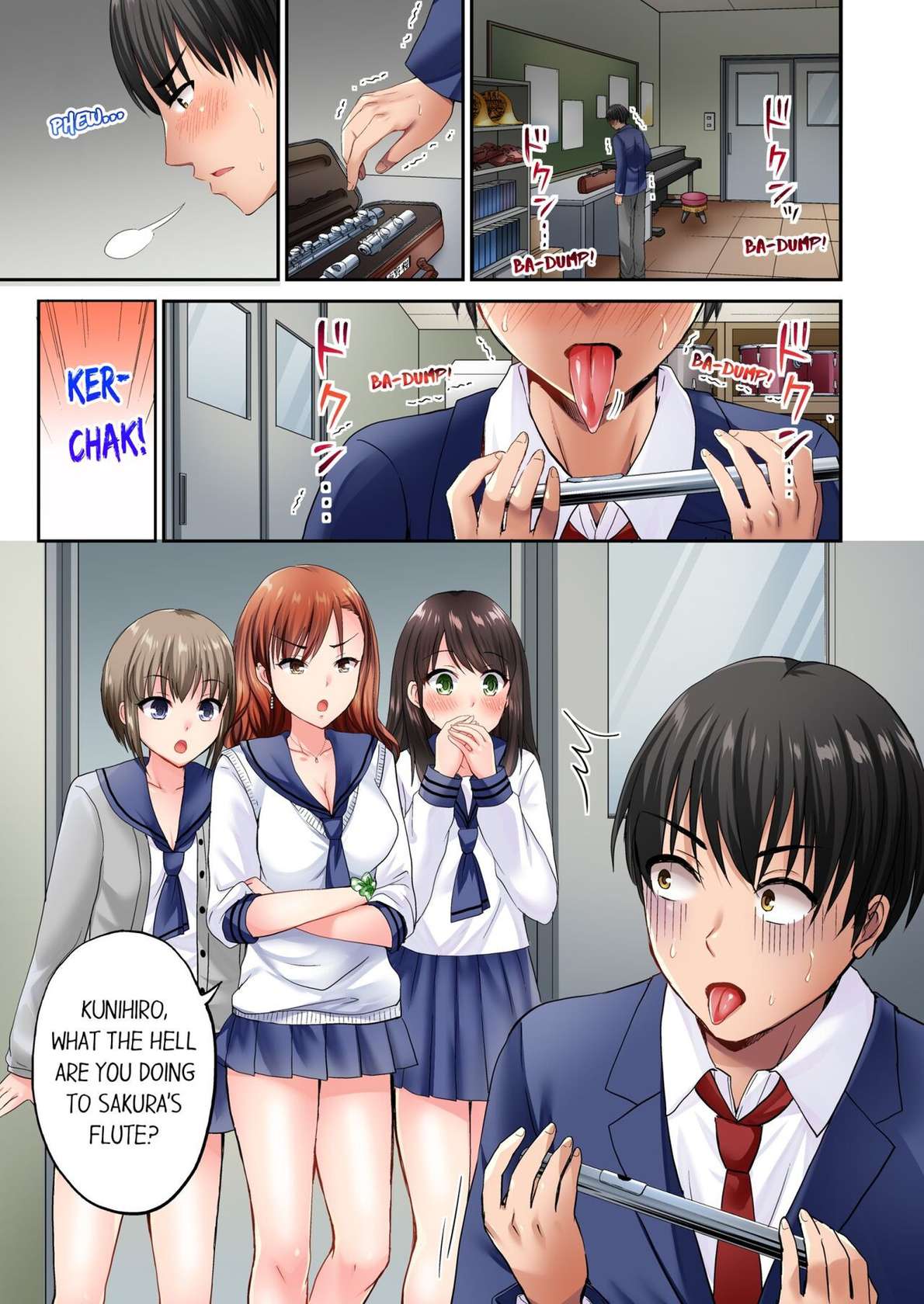 [Takayama Non] Pashiri no Shita Teku, Yabaitte... ~ Ebi Sori Iki Suru Namaiki Gyaru 1 | Bullied Boy's Tongue Revenge 1 [English] [Descensored]