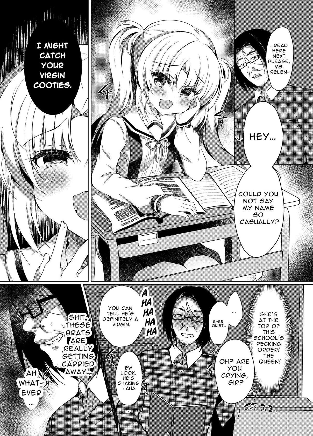 [Lonely Church (Suzunone Rena)] Namaiki Mesugaki ni Saimin Seisai | Hypnotic Punishment for a Rude Girl [English] [hentai translation] [Digital]