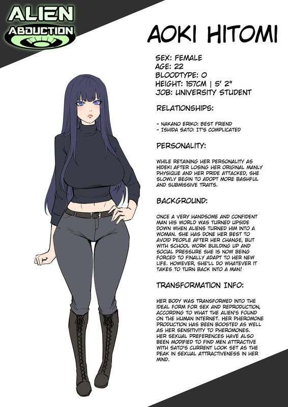 Alien Abduction Character Profiles