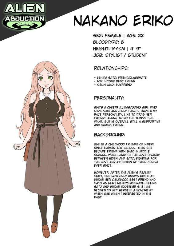 Alien Abduction Character Profiles