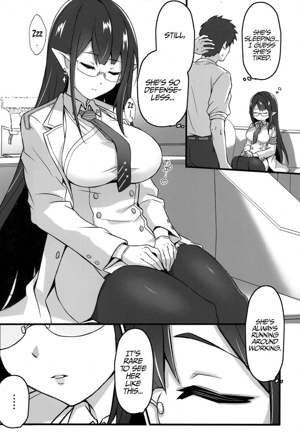 (C102) [S.K (Shishigai)] With A Sleeping Nanagami Rin... (Blue Archive) [English] [LunaticSeibah]