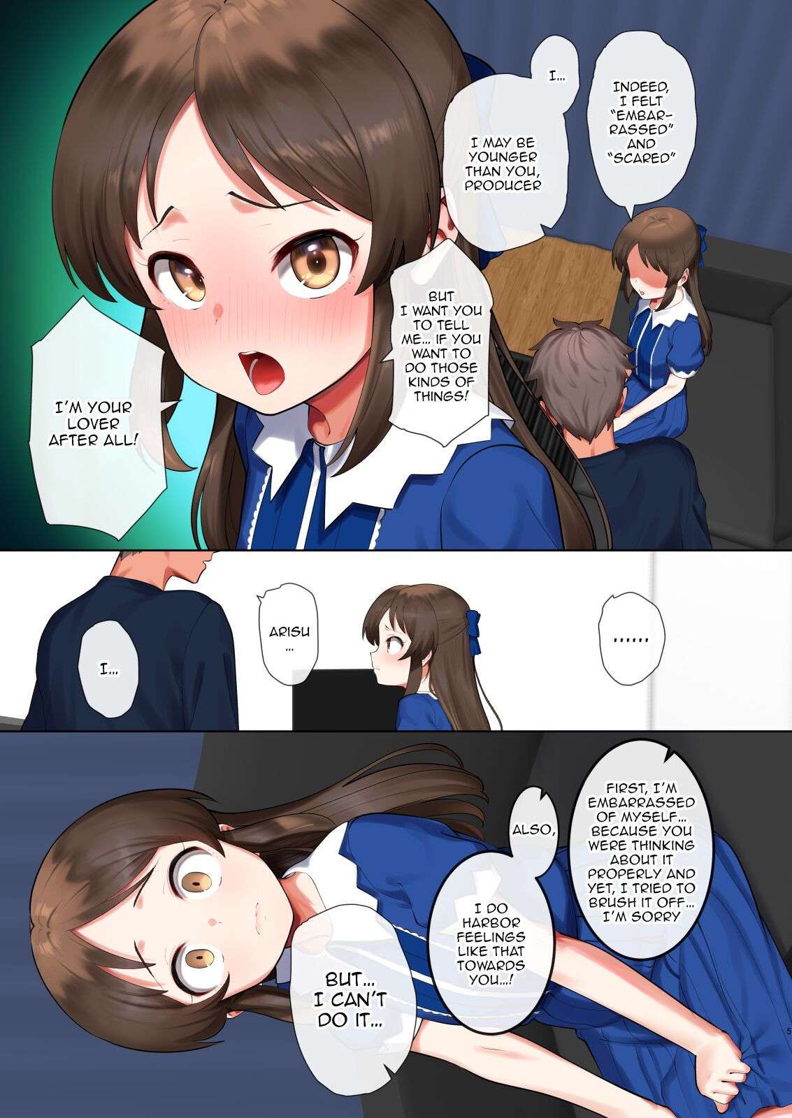 [Pettan Doujou (PettanP)] Tachibana Arisu Hajimete no Hi | Tachibana Arisu's First Time (THE IDOLM@STER CINDERELLA GIRLS) [English] [Doujins.com] [Digital]