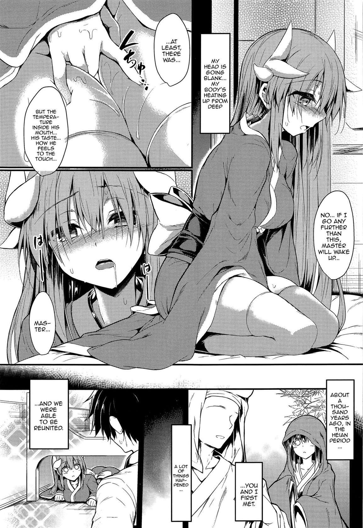 (C103) [ASTRONOMY (SeN)] Kiyohii to Ecchi na Koto Suru Hon (Fate/Grand Order) [English] [Doujins.com]