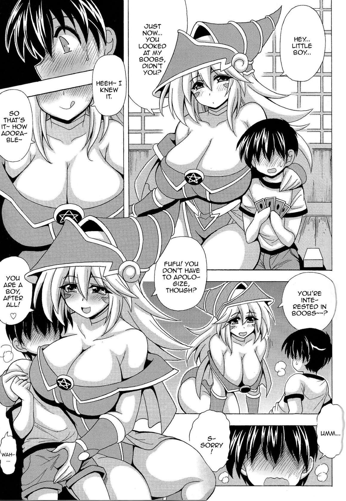 [Leaz Koubou (Oujano Kaze)] Shotagui Onee-san BMG (Yu-Gi-Oh!) [English] [Doujins.com]