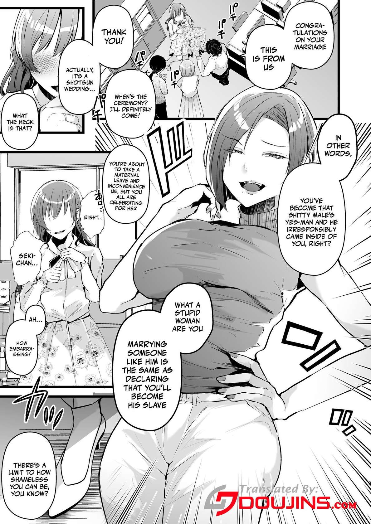 [FZ_ (Fujisaki Fujiko)] Tatoe futanari byou ni kakatta to shite mo kuso osu-domo to watashi wa chigau! / Even If I Got Infected By The Futanari Disease, I'm Different From All Those Shitty Men! [English] {Doujins.com}