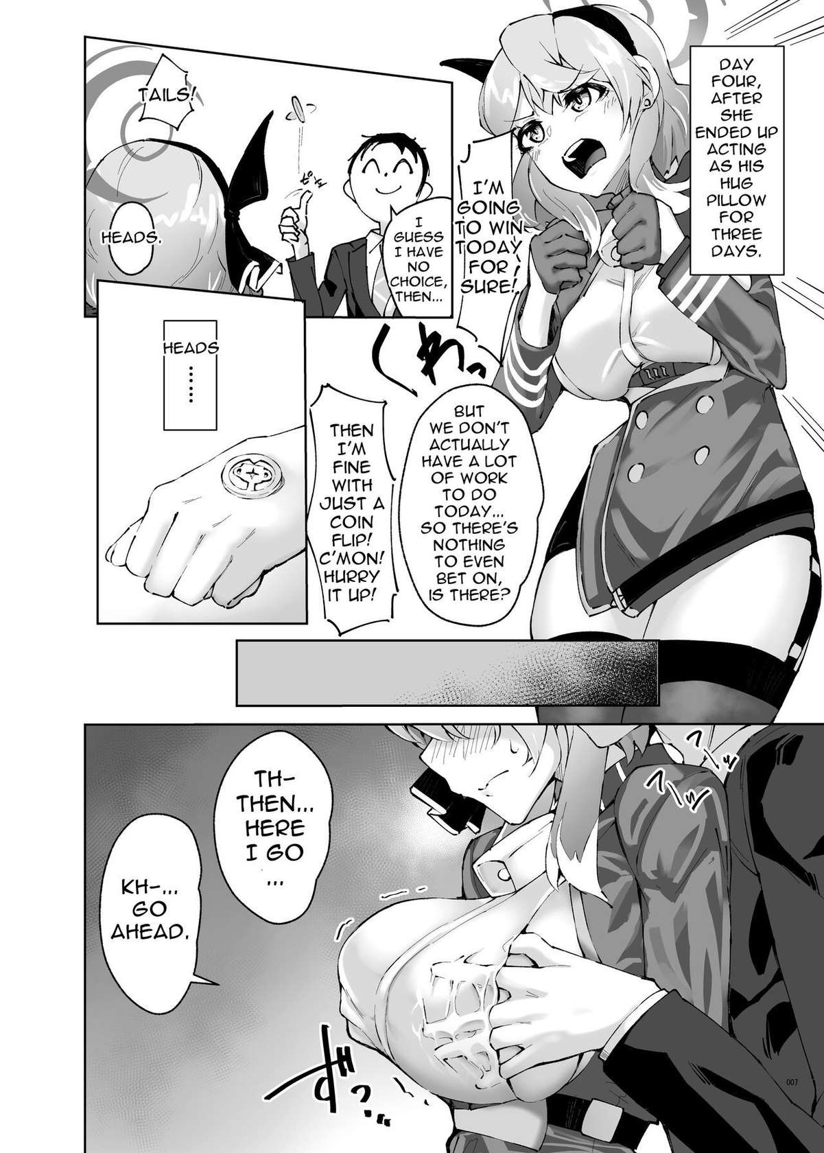 [SlapStickStrike (Stealth Changing Line)] Amau Ako wa Iraira Shiteiru (Blue Archive) [English] [Doujins.com]