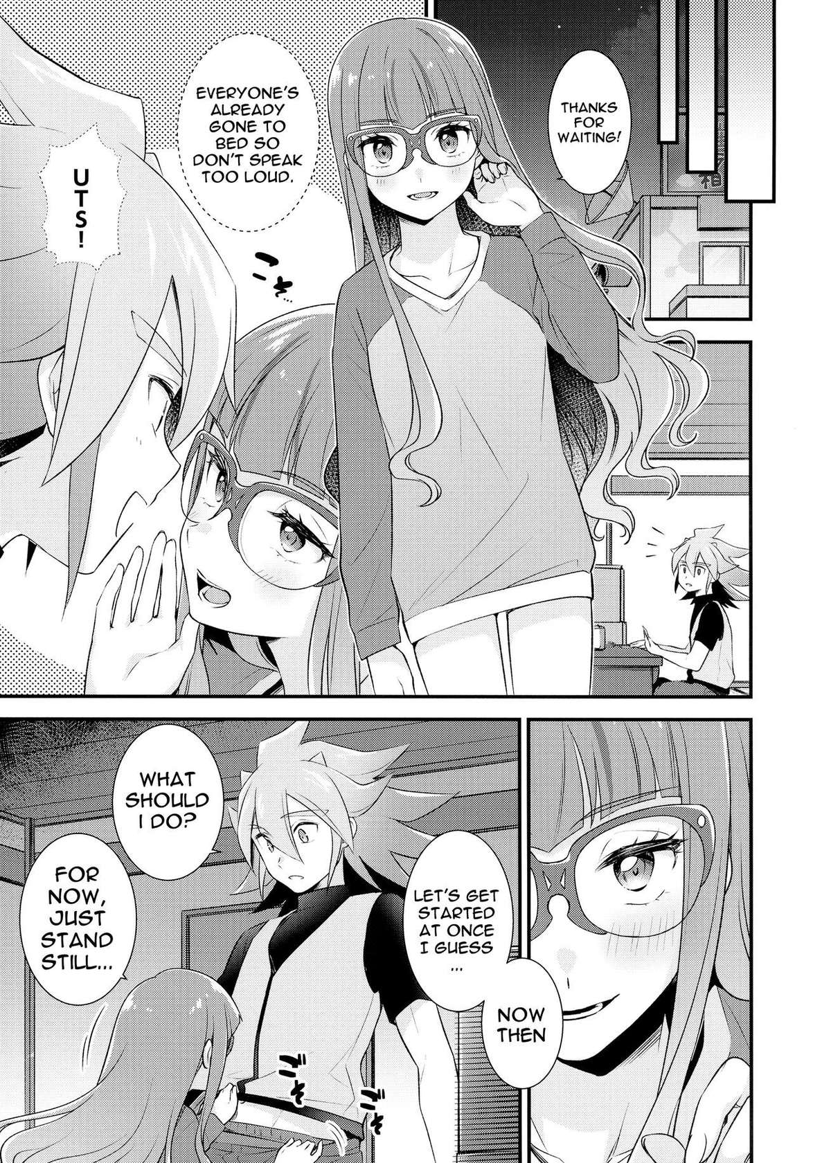 (C101) [Fishspell (fnd)] Koyoi wa Shacho to Himitsu no Tokkun (Yu-Gi-Oh! GO RUSH!!) [English] [Doujins.com]