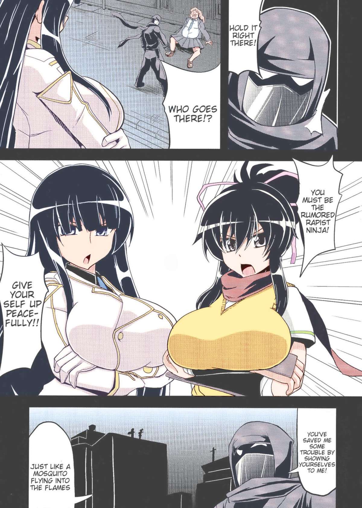 COMIC1☆7) [Forever and ever... (Eisen)] NINJASRAPER (Senran Kagura, Ninja Slayer) [English] (Color)