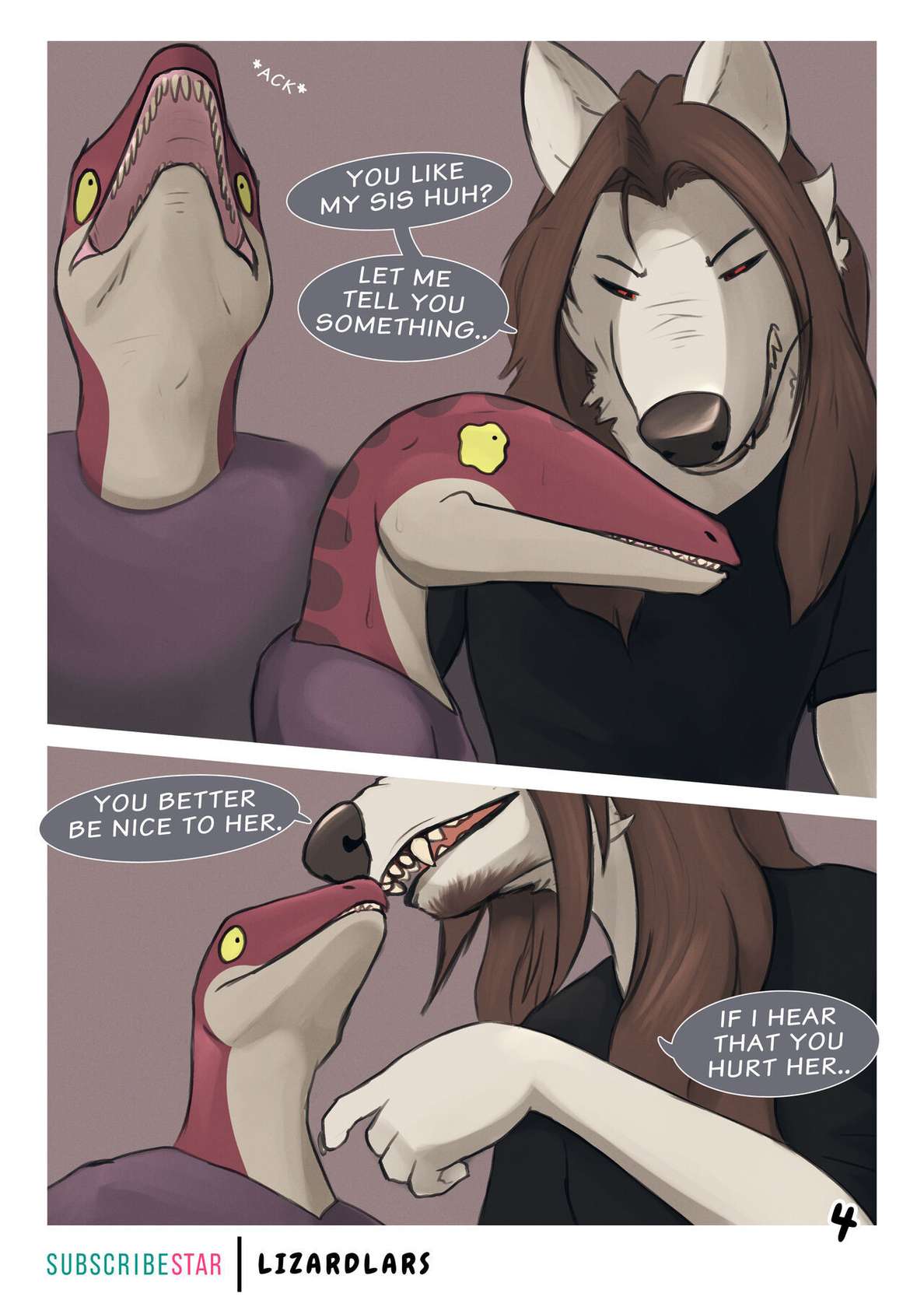 [Lizardlars] Stuck With Her Step Bro Chapter 1