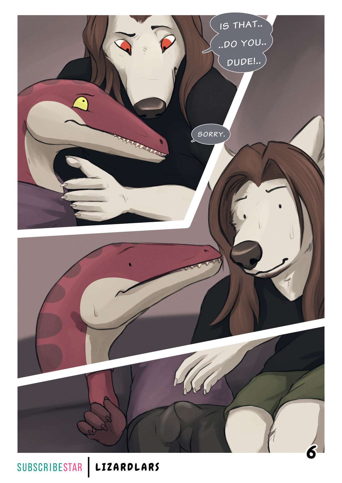 [Lizardlars] Stuck With Her Step Bro Chapter 1