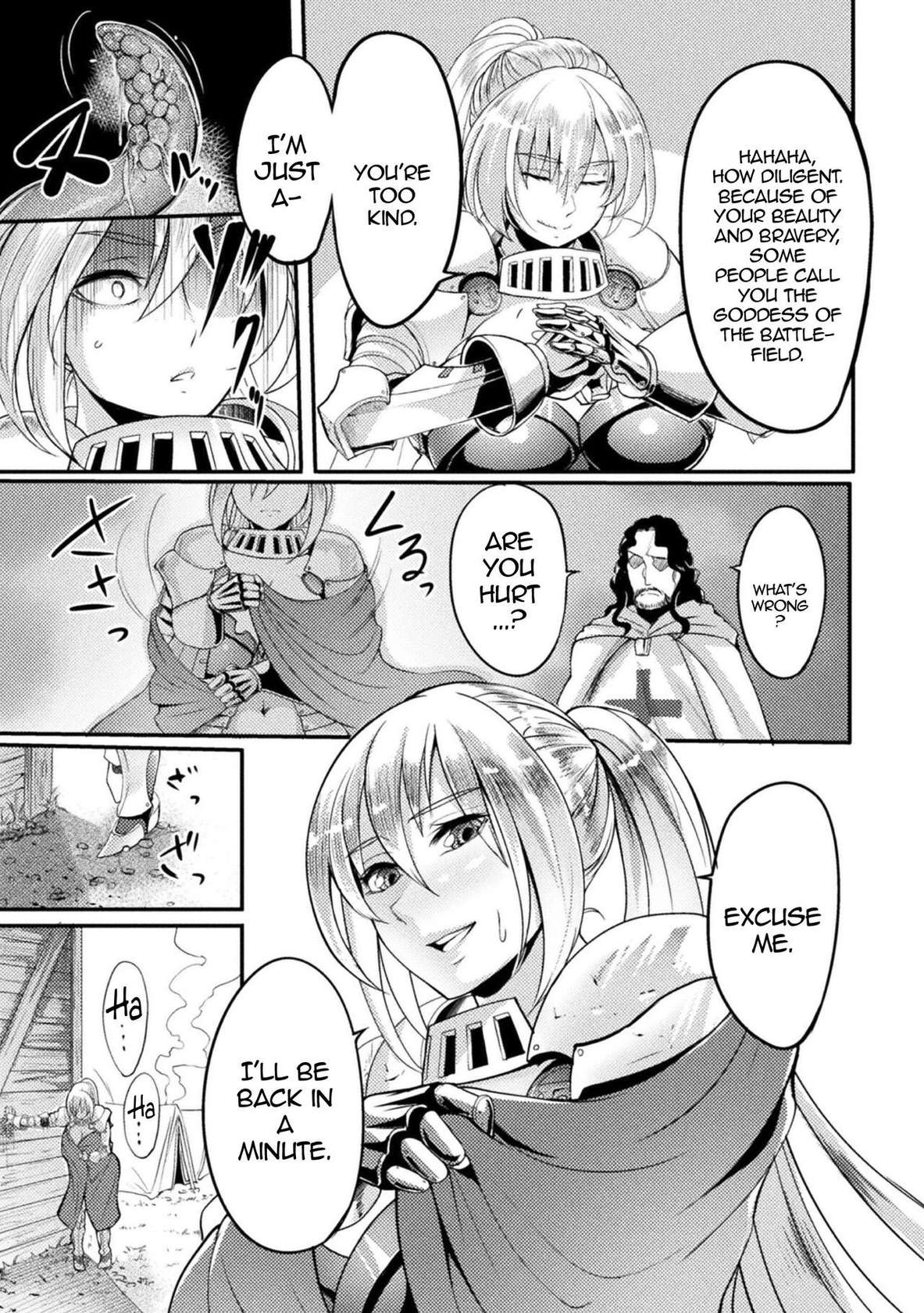 [Remu] Zettai ni Shokushu ni Maketari Shinai Onna Kishi | The Female Knight Definitely Wont Lose To Tentacles  (2D Comic Magazine Noroi no Soubi de Ryoujoku Zecchou! Vol. 1) [English] [Doujins.com] [Digital]