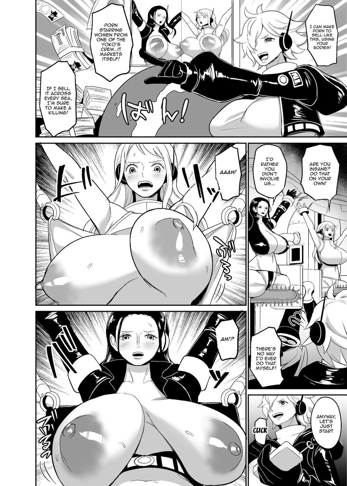 [REM9 (Hamiltan)] Namirobi Female Pirate Forced Climax Machine Rape [English] [Doujins.com]