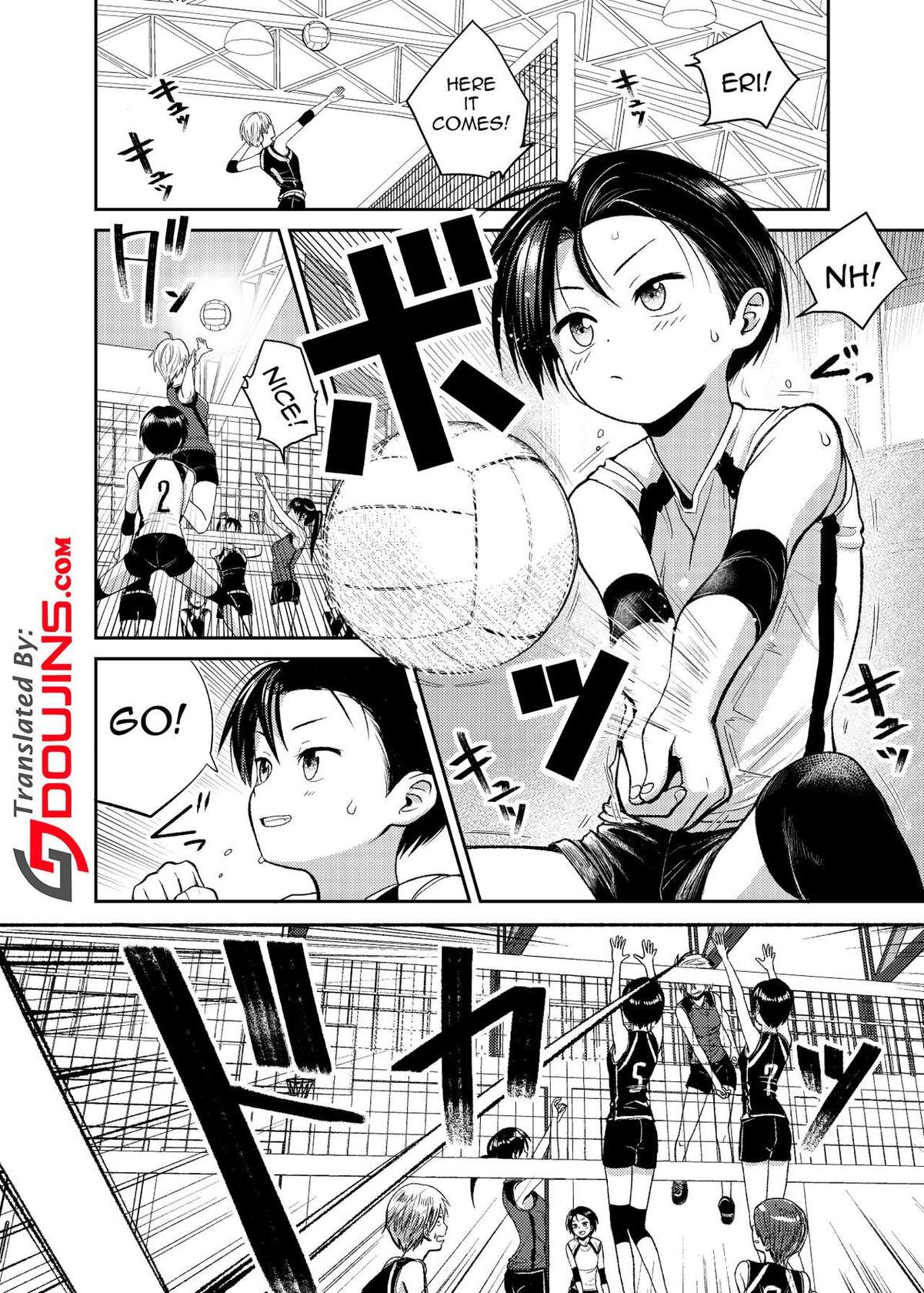 [Circle Funnyaka (Funnyaka)] Volley-bu no Kouhai [English] [Doujins.com]