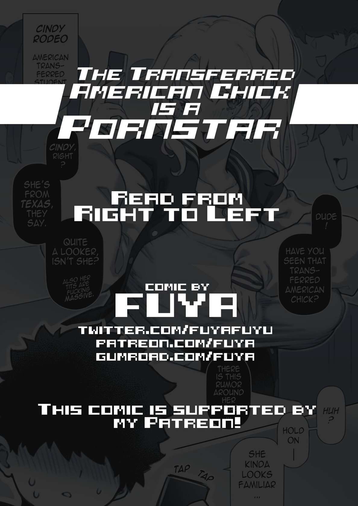 [FUYA] The Transferred American Chick is a Pornstar [ENGLISH]