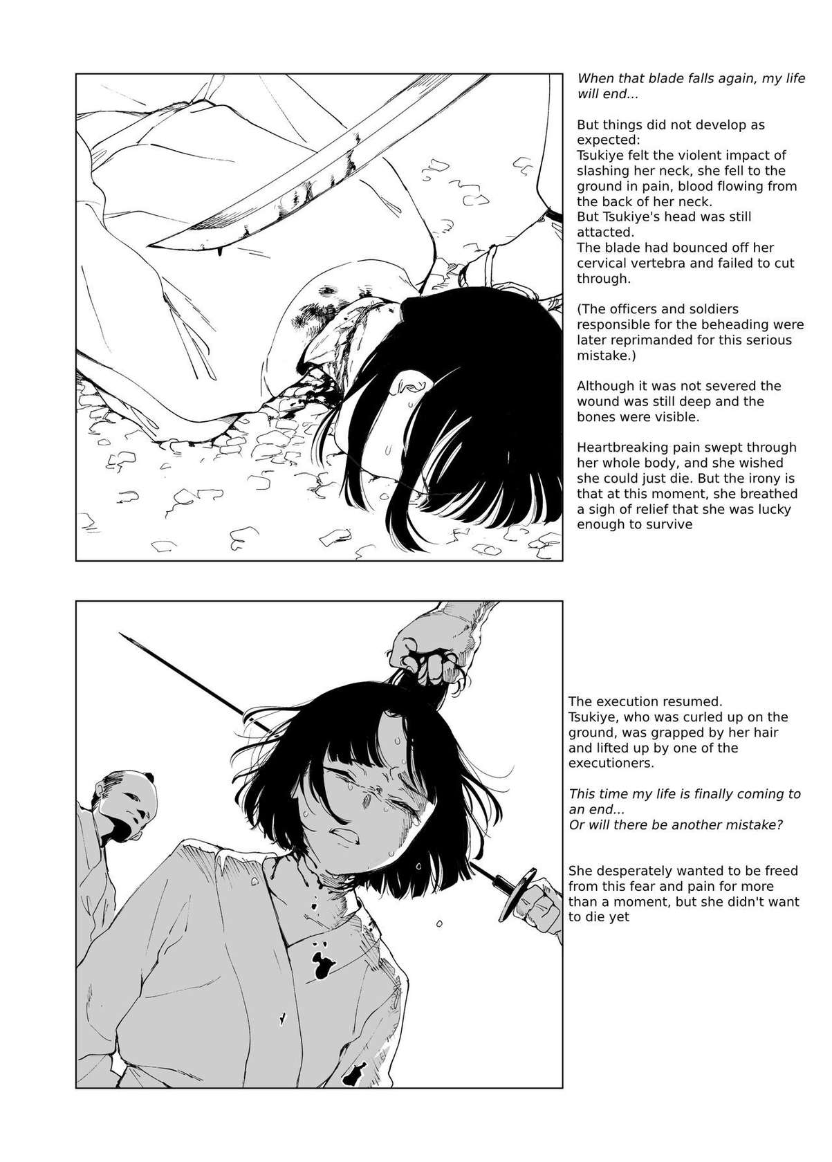 [Kubiriki] A Story of Cruelty to Corpses, Part 6 “Execution place”