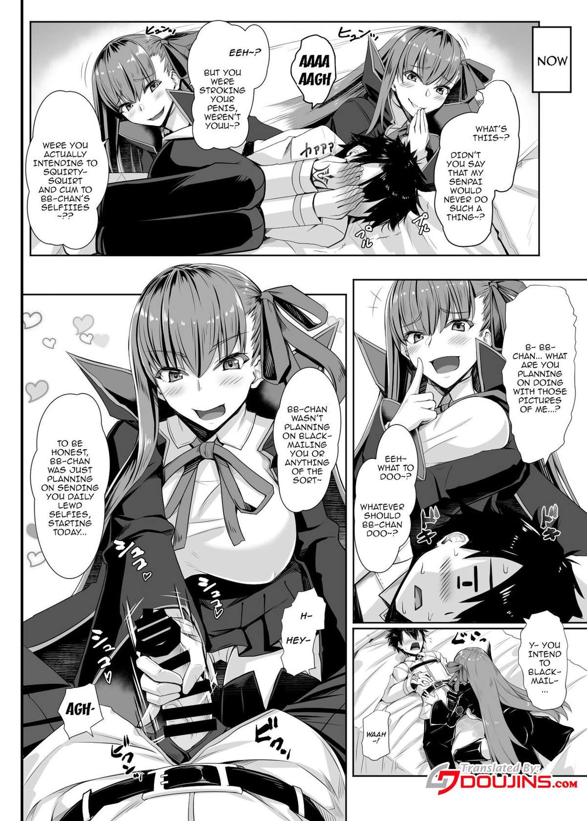 [Kuroshiro Desire (Akitsuki Karasu)] BB-chan no Koto nanka Zenzen Suki ja Nain dakara ne! | It's Not Like I Love BB-chan Or Anything! (Fate/Grand Order) [English] {Doujins.com} [Digital]