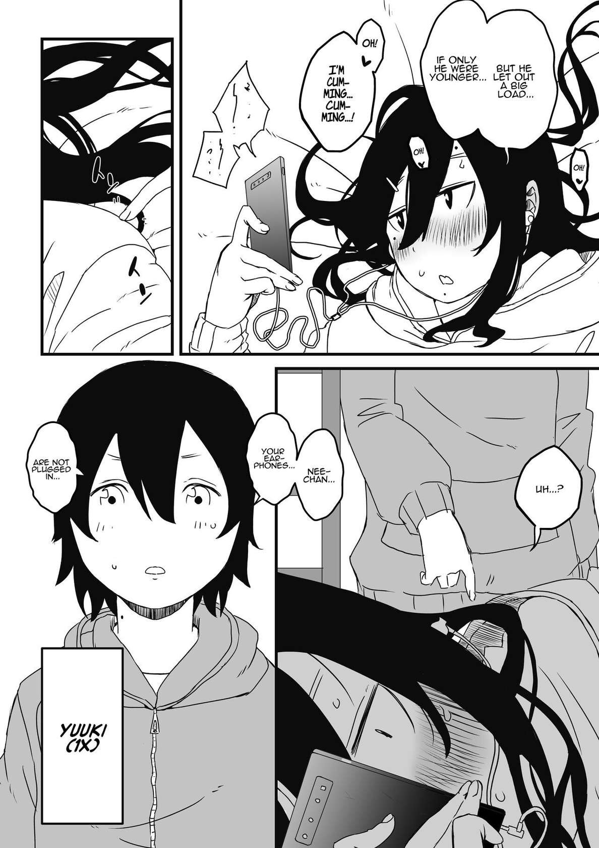 [Senaka] Kodomobeya Onee-chan | Sharing A Room With My Sister [English] [ADTL]