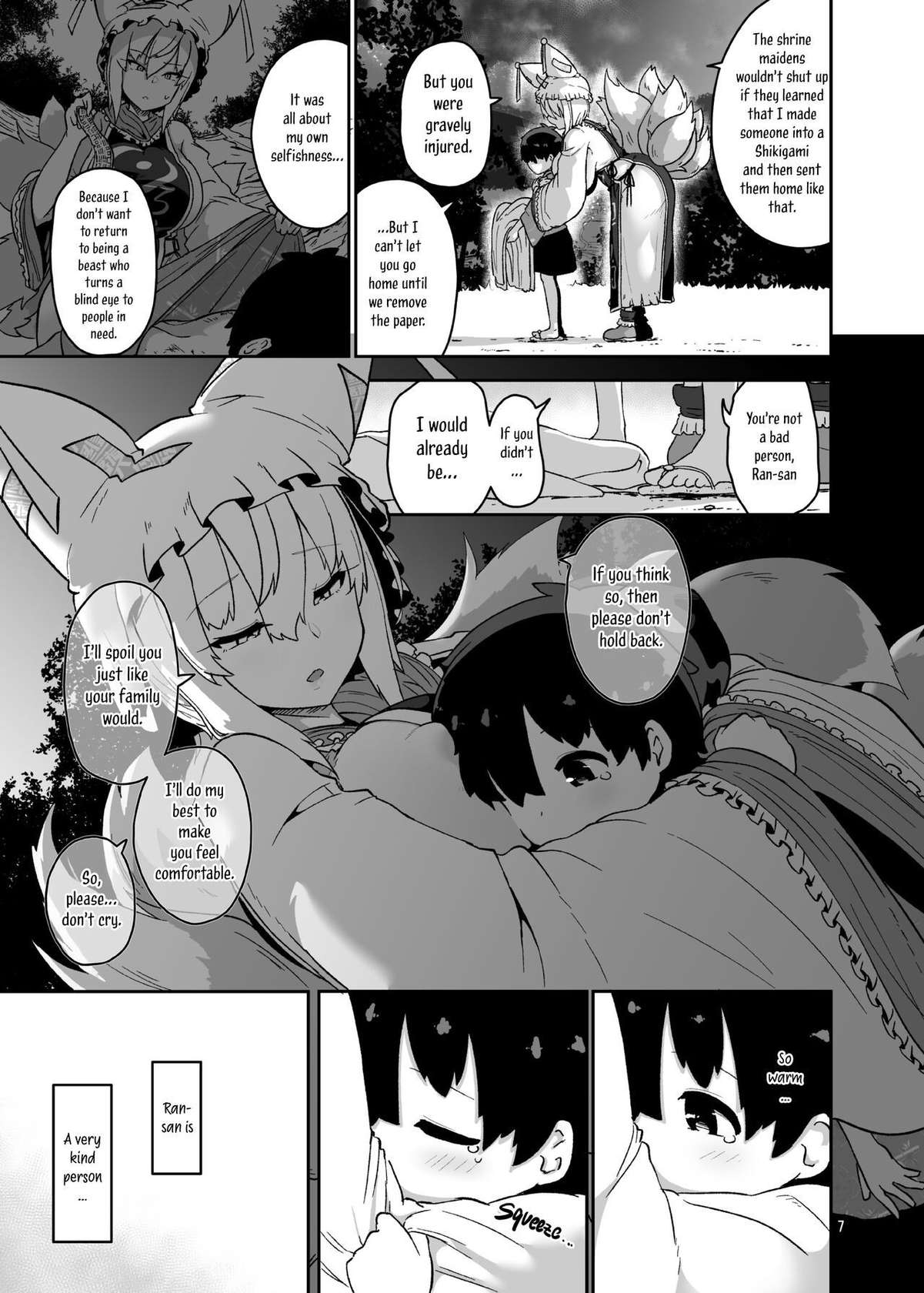 [Komamesugata (Akure Ekuto)] Boku wa Ran-sama no mono | I belong to Ran (Touhou Project) [English] [Tabunne Scans] [Digital]