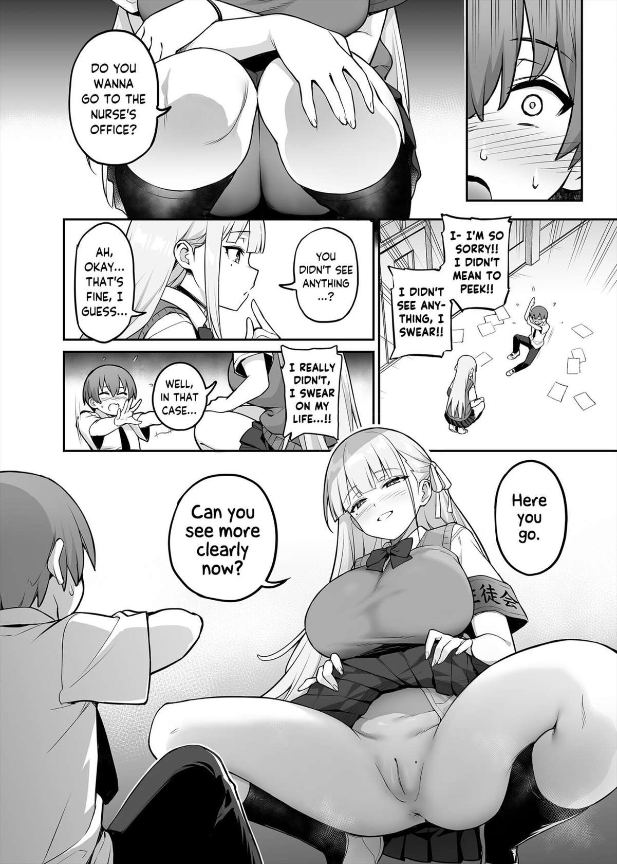 [TRY] Akogare no Seitokaichou ga Kyonyuu Sugiru Ken | The Beloved Student Council President With the Obscenely Big Tits [English] [SaLamiLid] [Decensored]