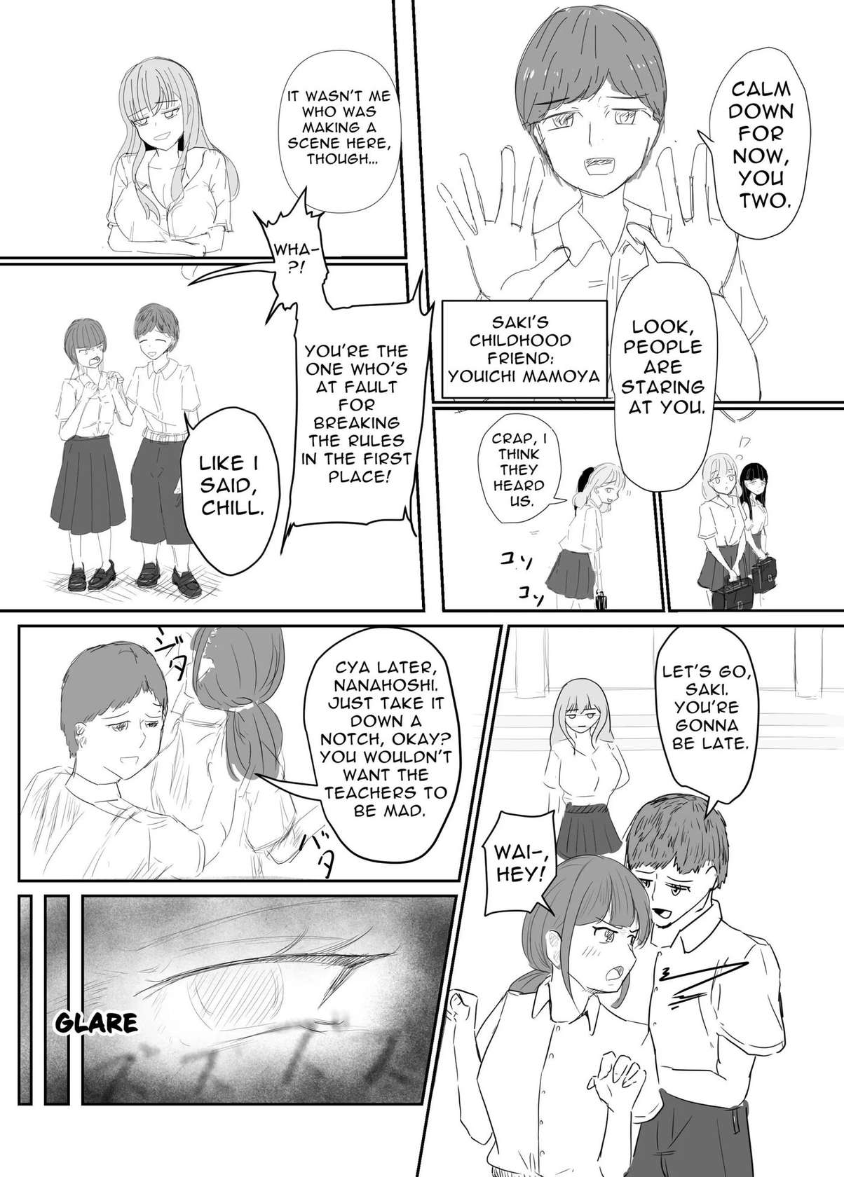 Betraying My Dear Childhood Friend I Fall In Love With A Naughty Girl [Oneshot]