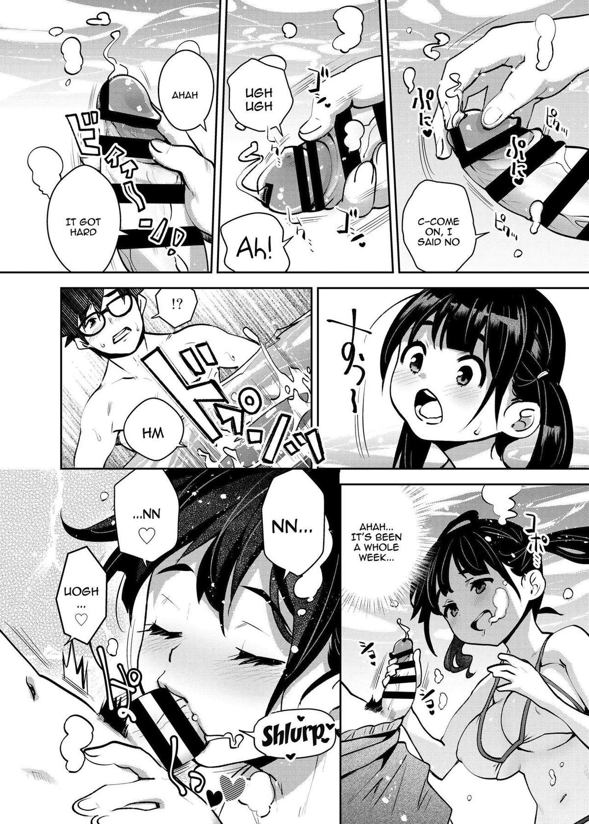 [ATTIC WORK SPACE (Ryoji)] Inakax 7! Pool to Kouishitsu de Kossori Ecchi Hen | Inakax 7! Having Sneaky Sex In The Pool And The Locker Room   [English] {Doujins.com} [Digital]