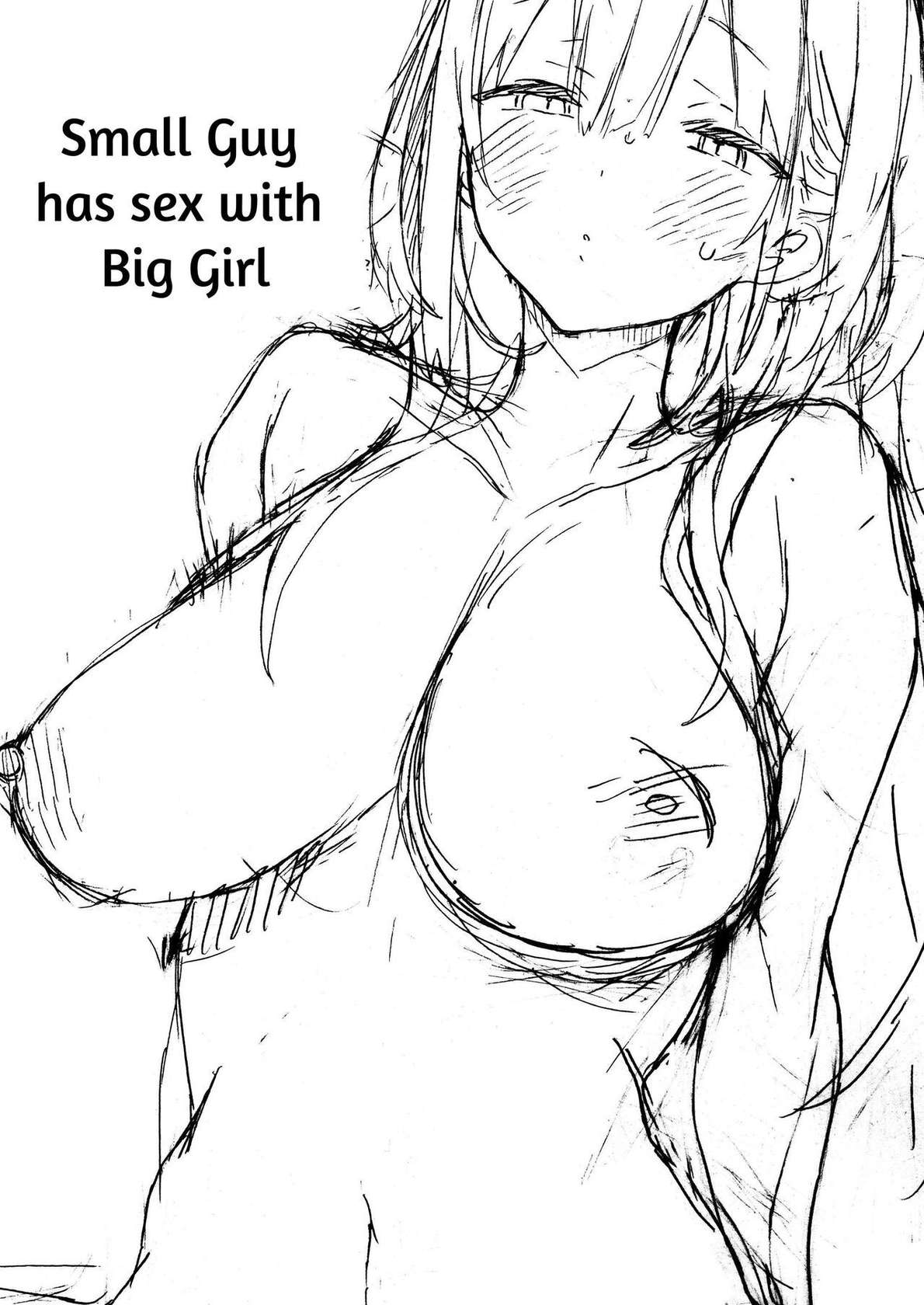 [ciaociao (Araki Kanao)] Kogara na Otokonoko ga Dekai Onnanoko to H | Small Guy Has Sex With Big Girl [Digital] [English] [ApricotJam]