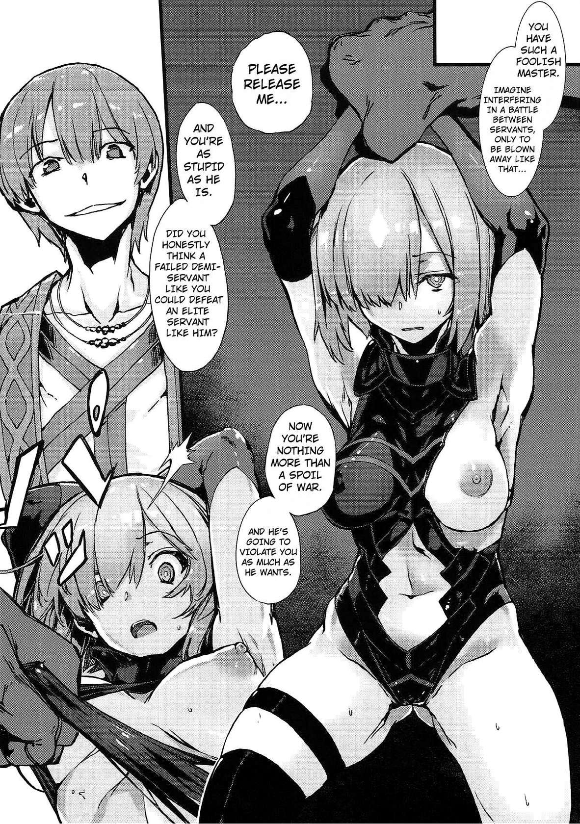 (C93) [Kenja Time (Zutta)] Bad End Catharsis Vol.8 (Fate Grand Order) [English] [Kuraudo]